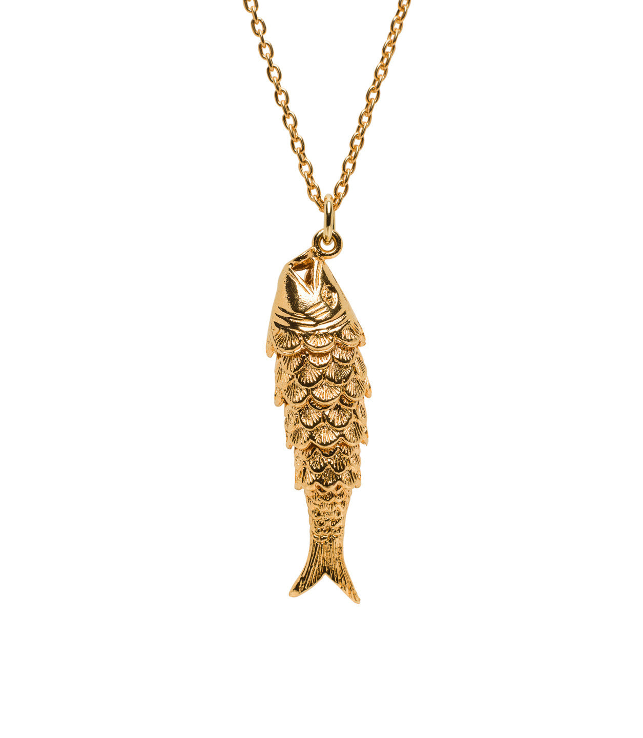 Articulated Fish Pendant Charm British Made