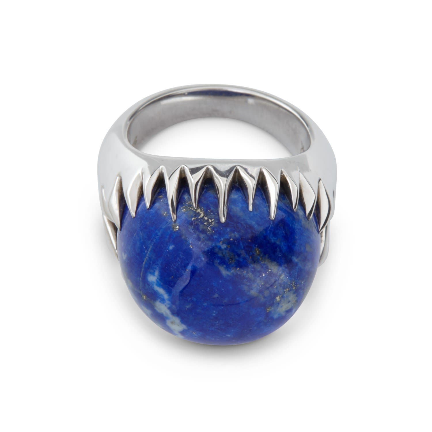 Eye Of Poseidon Ring – Silver – Lapis