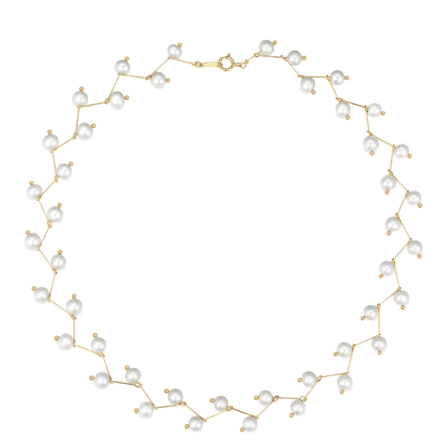 Astro Pearl Floating Necklace