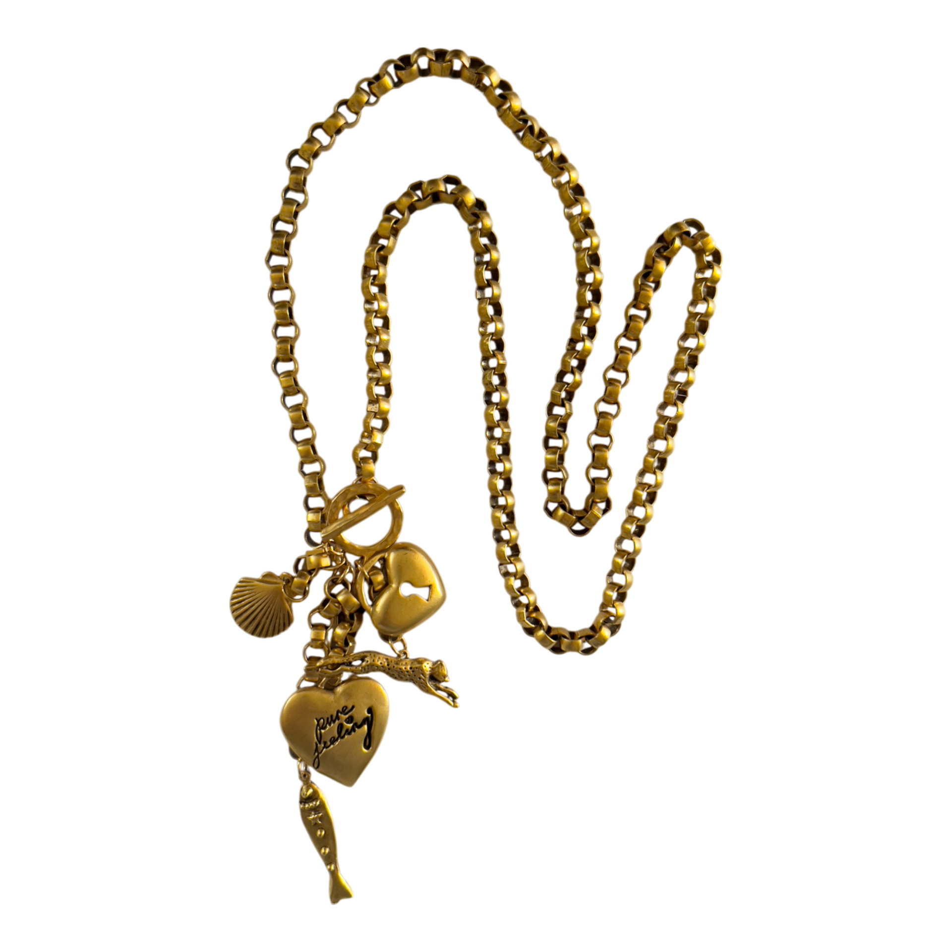 August Layered Charm Necklace