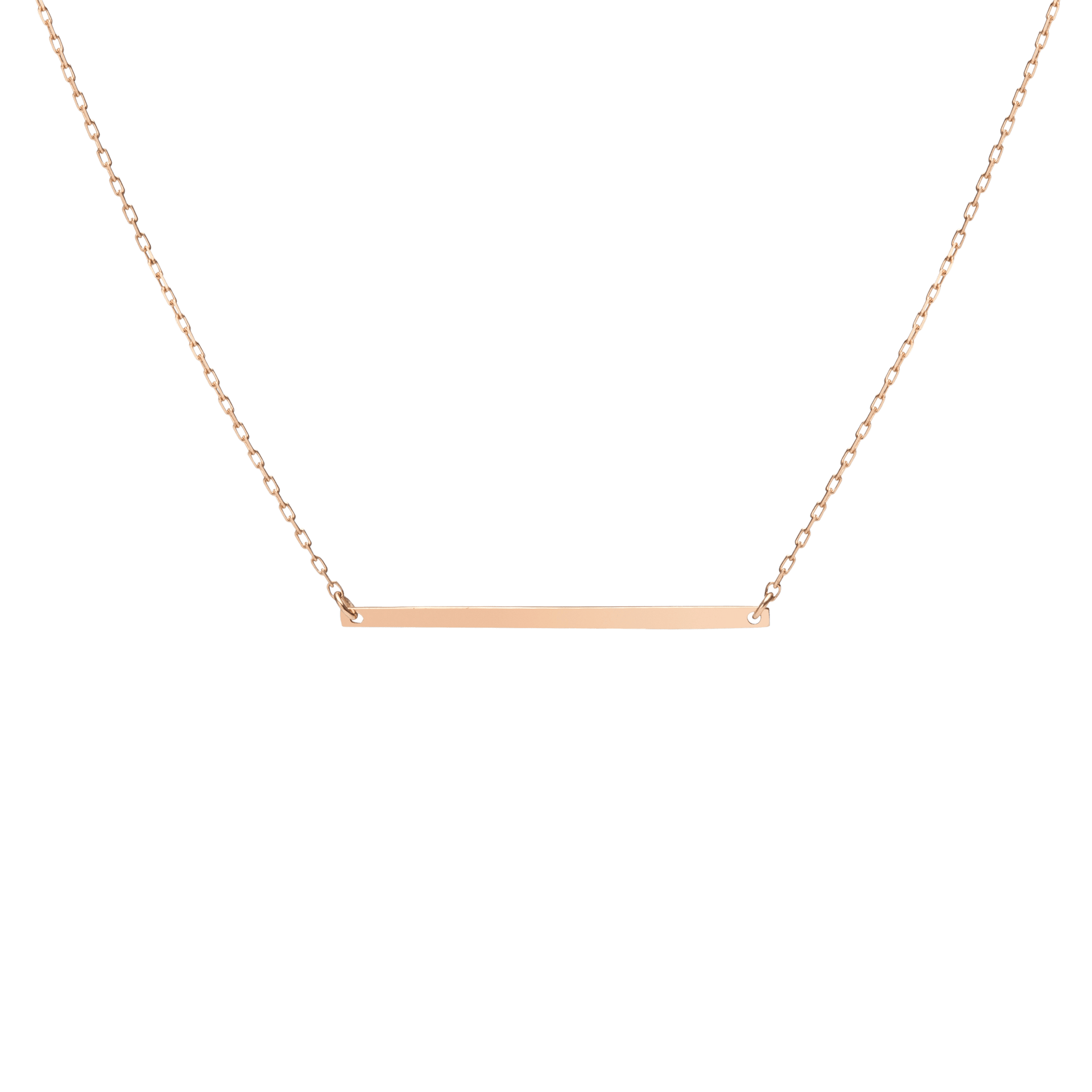 Gold Bar Necklace