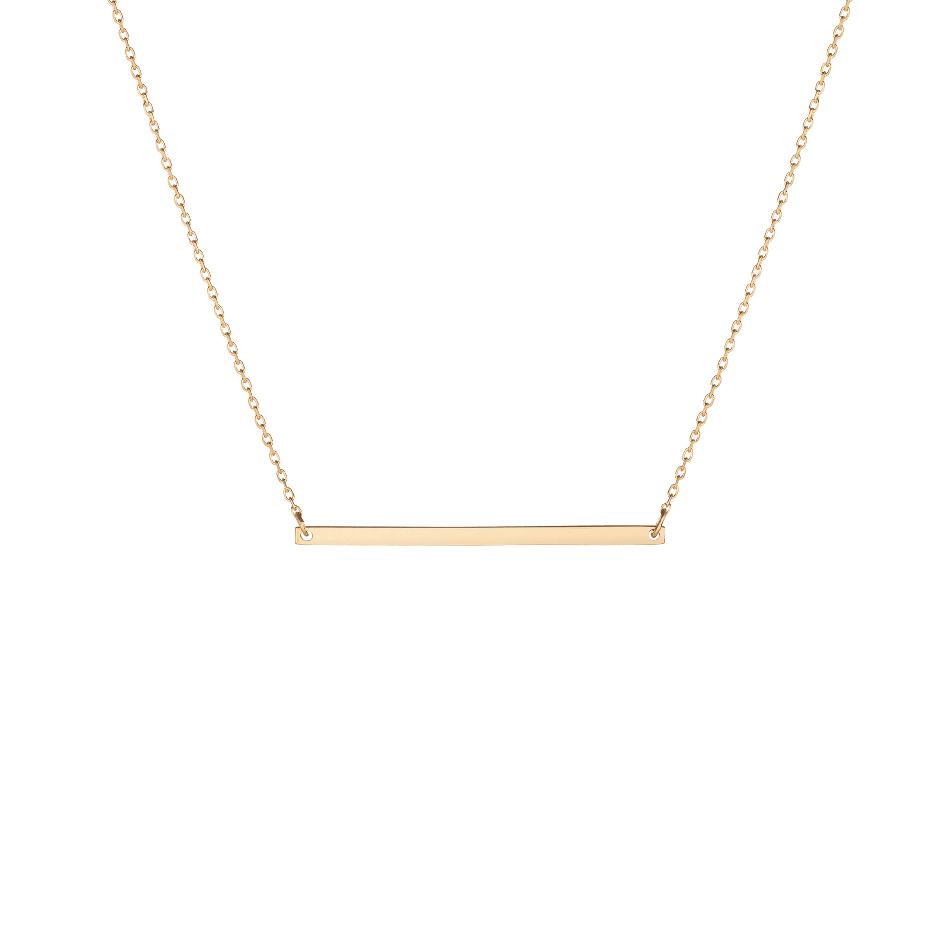 Gold Bar Necklace