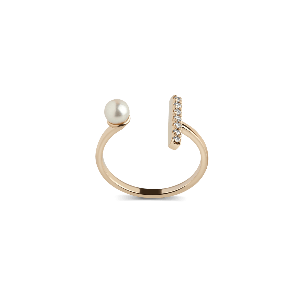 Archival Open Pearl Ring