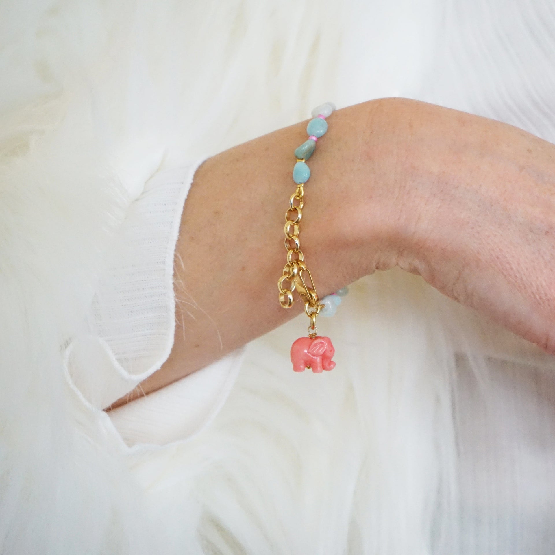 Aventurine Elephant Bracelet Simson