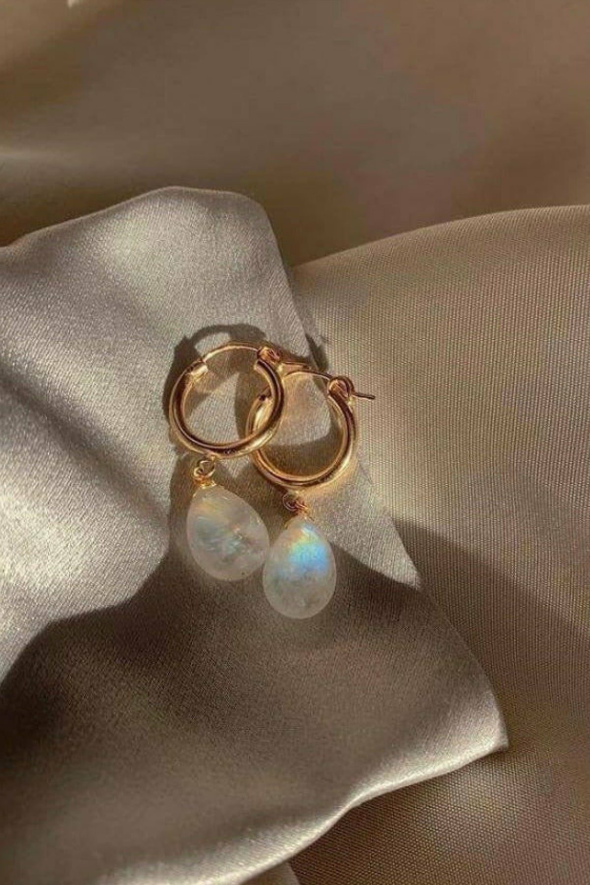 Avery Moonstone Earrings