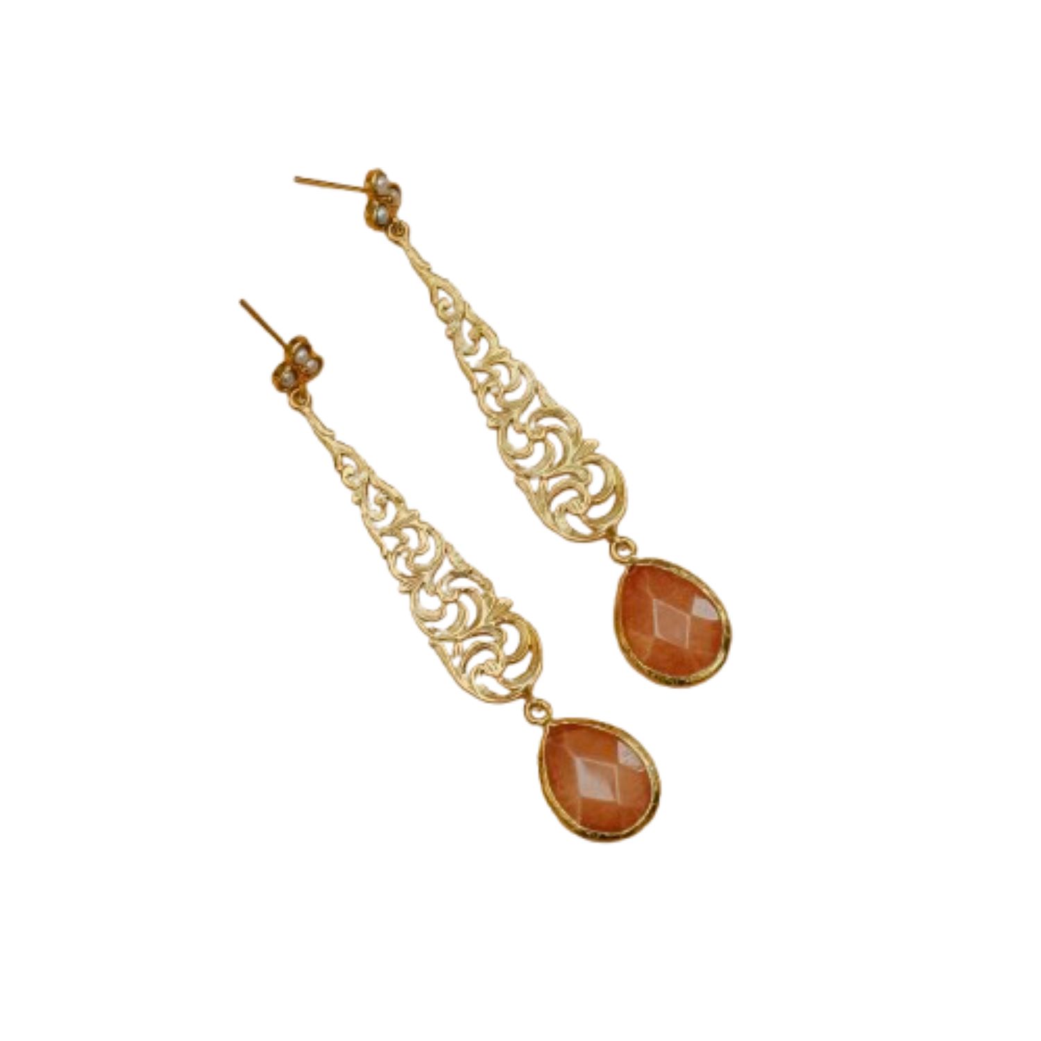 Avize Earrings - Citrine
