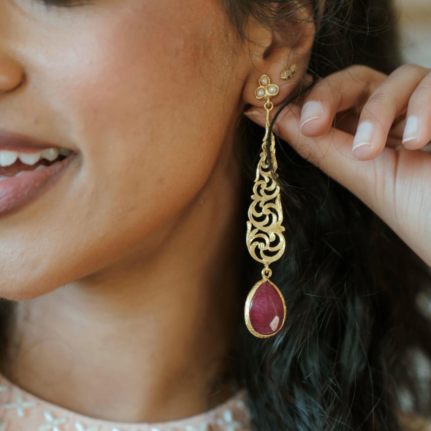 Avize Earrings - Turquaz