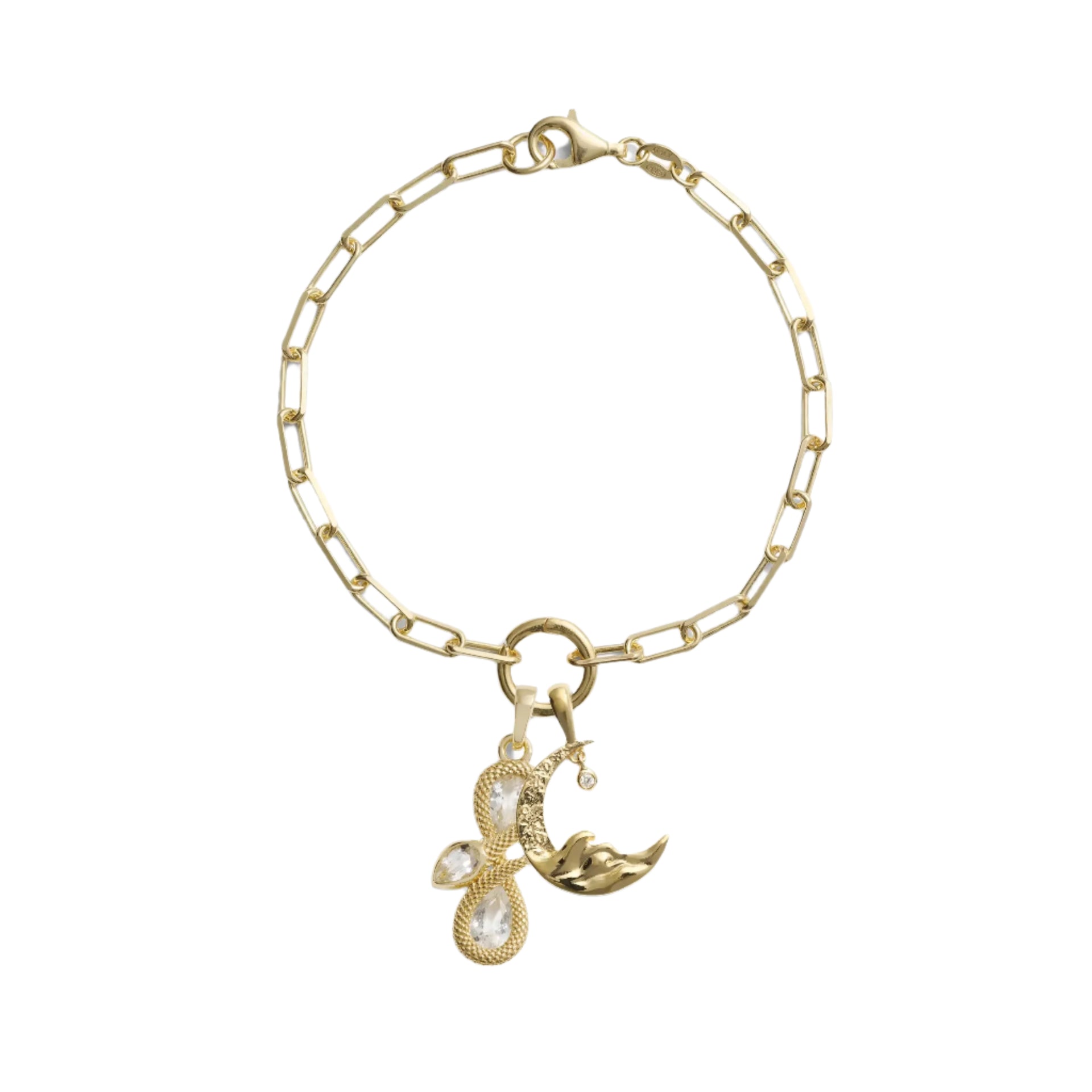 Calm the Chaos Charm Bracelet