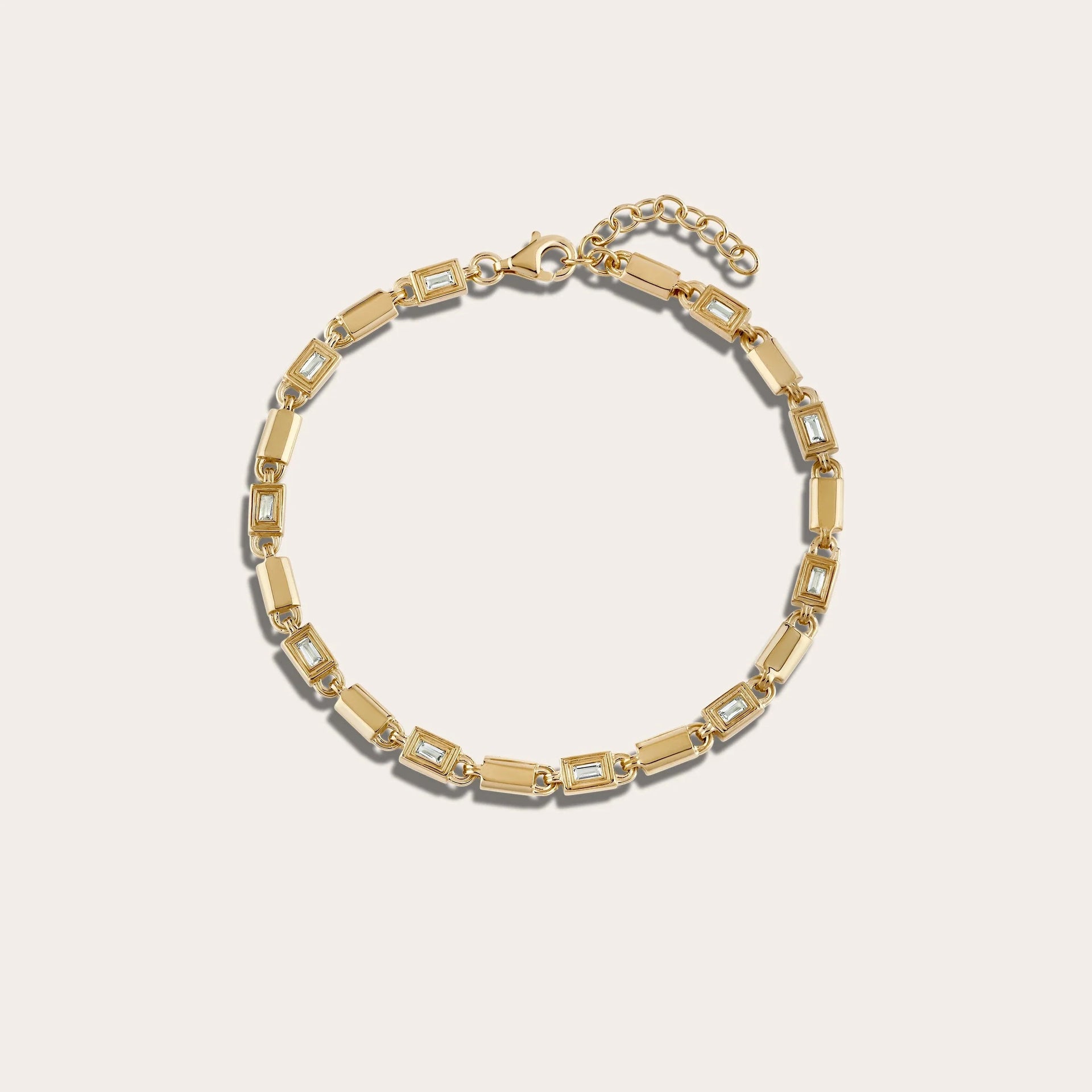 Geo Link Tennis Bracelet