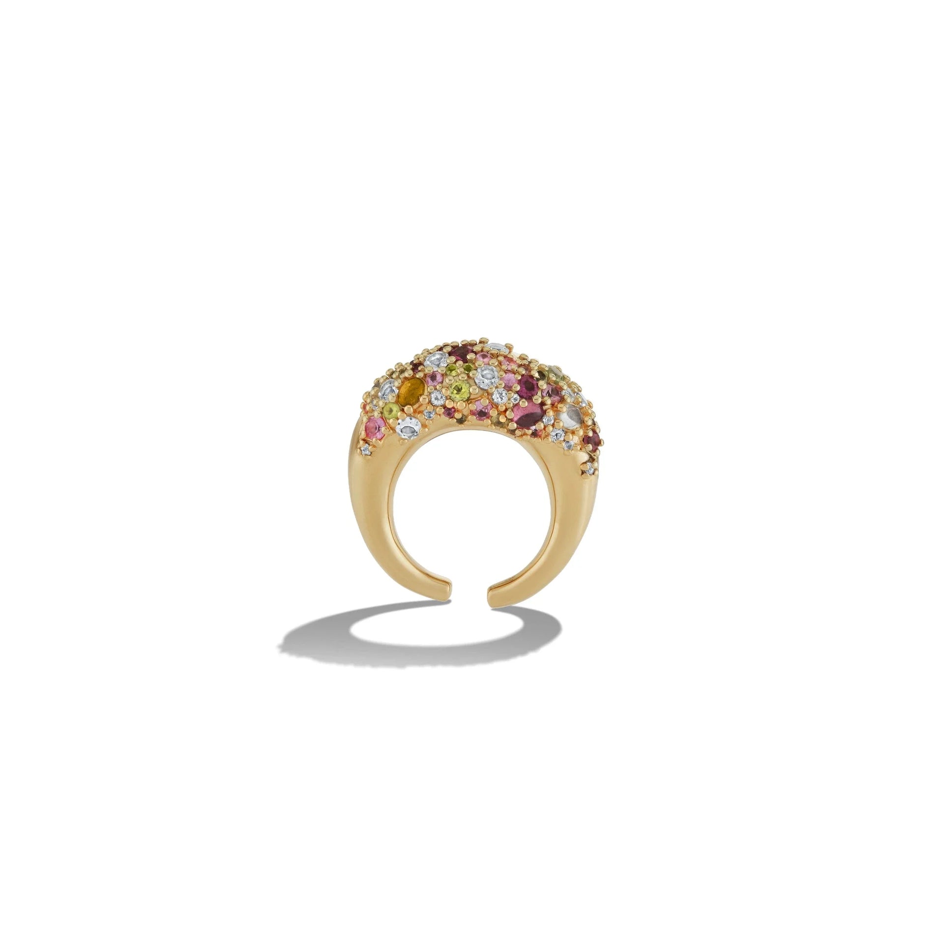 Encrusted Abstract Ear Cuff