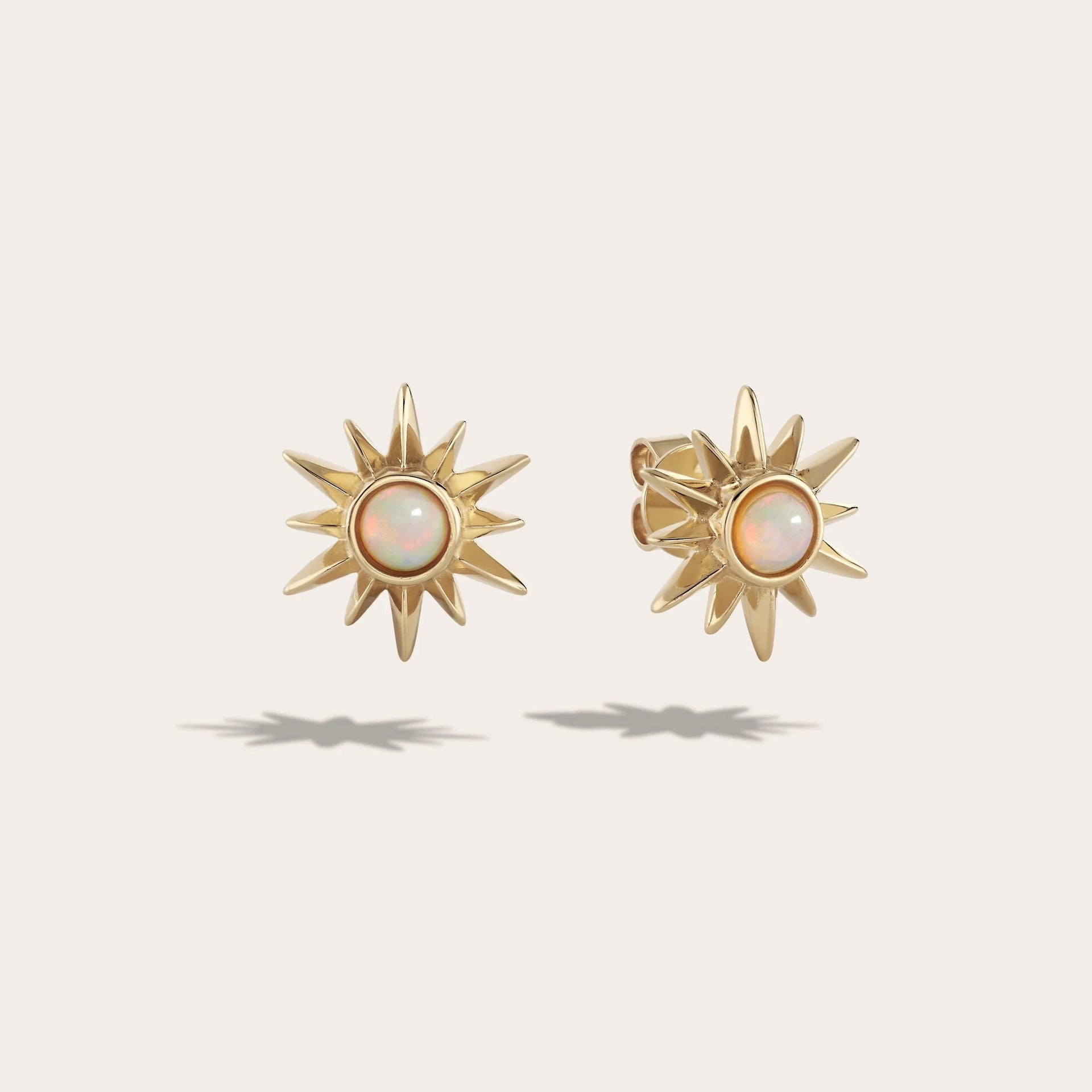 Opal Sun Studs