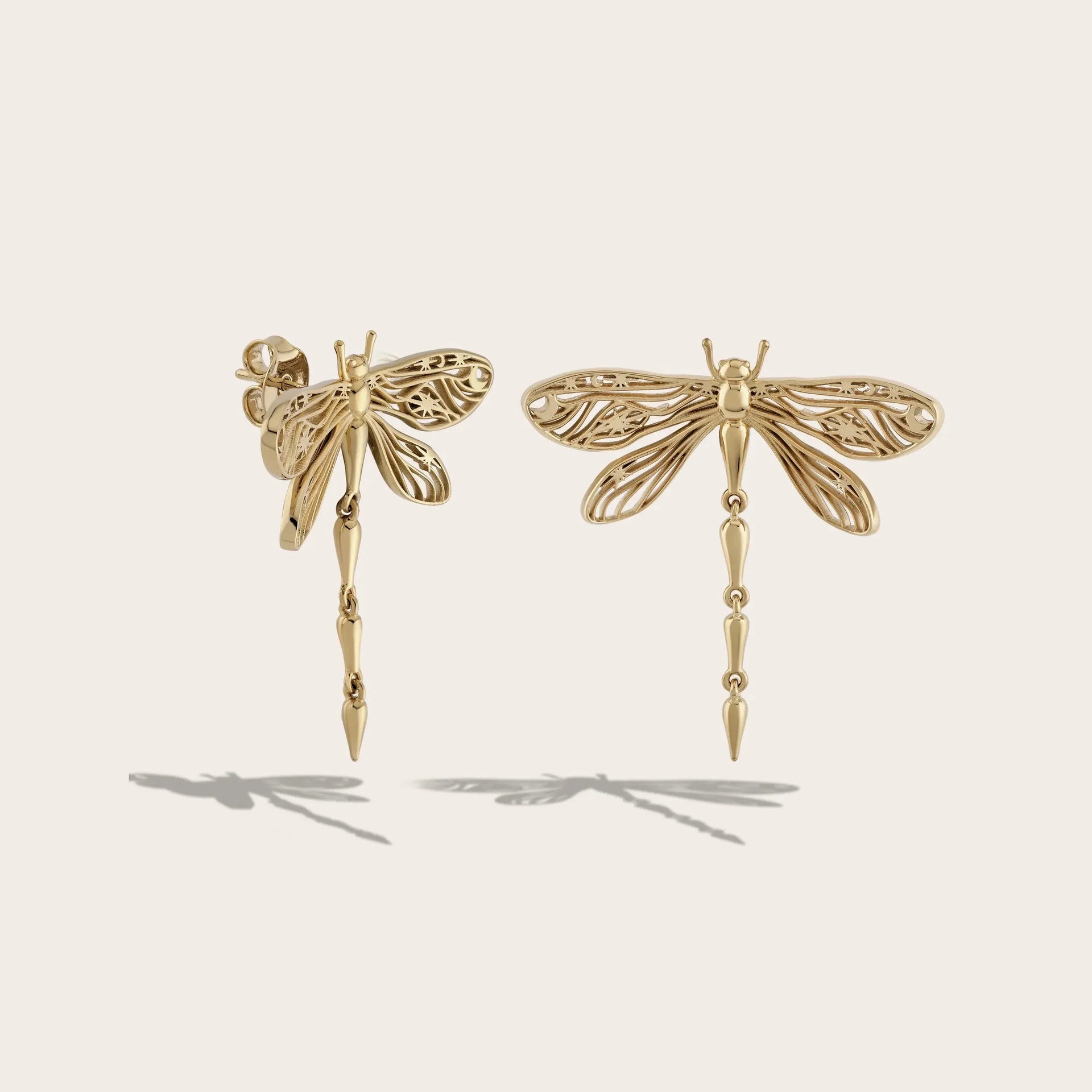 Secret Forest Dragonfly Earrings