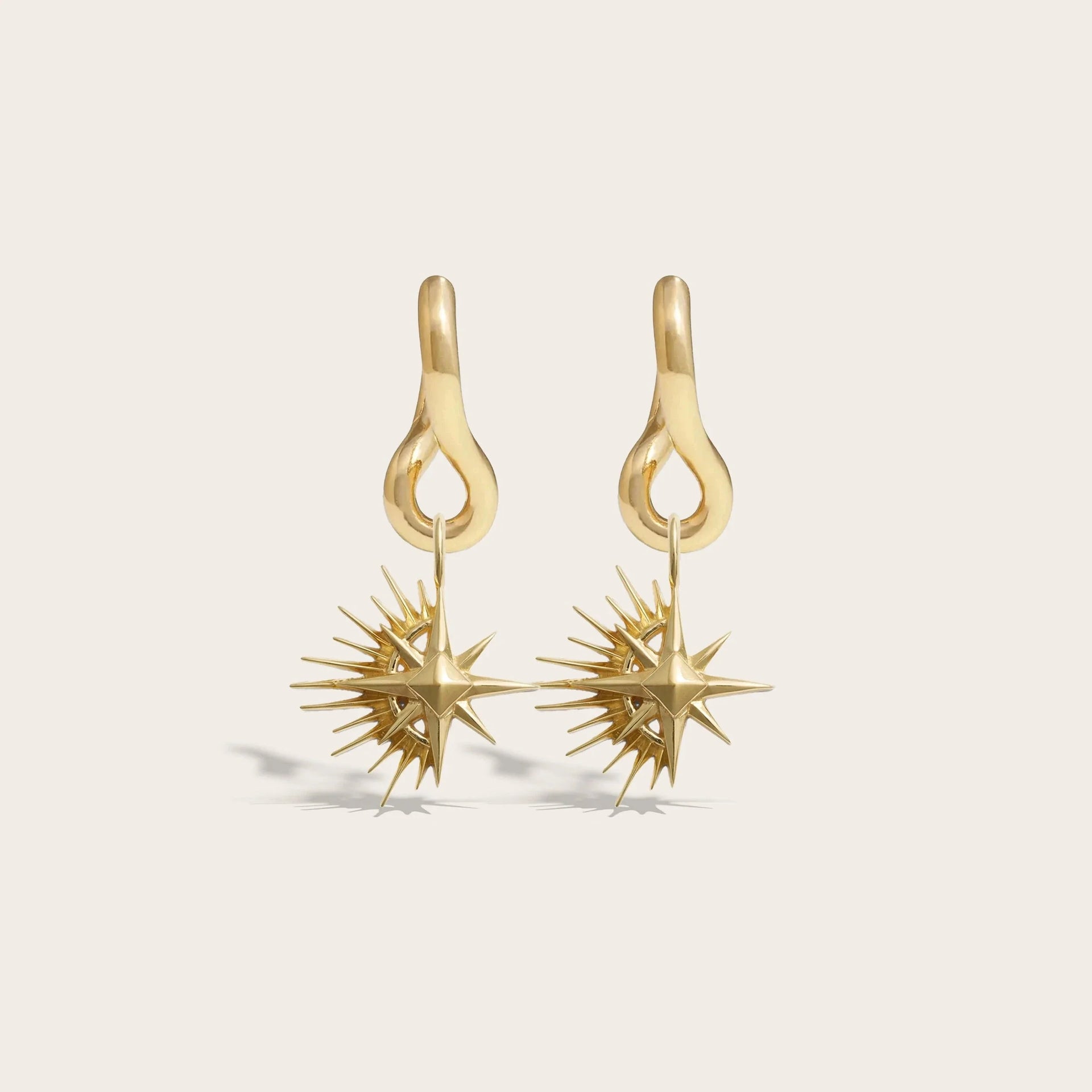 Shooting Star Charm Earrings