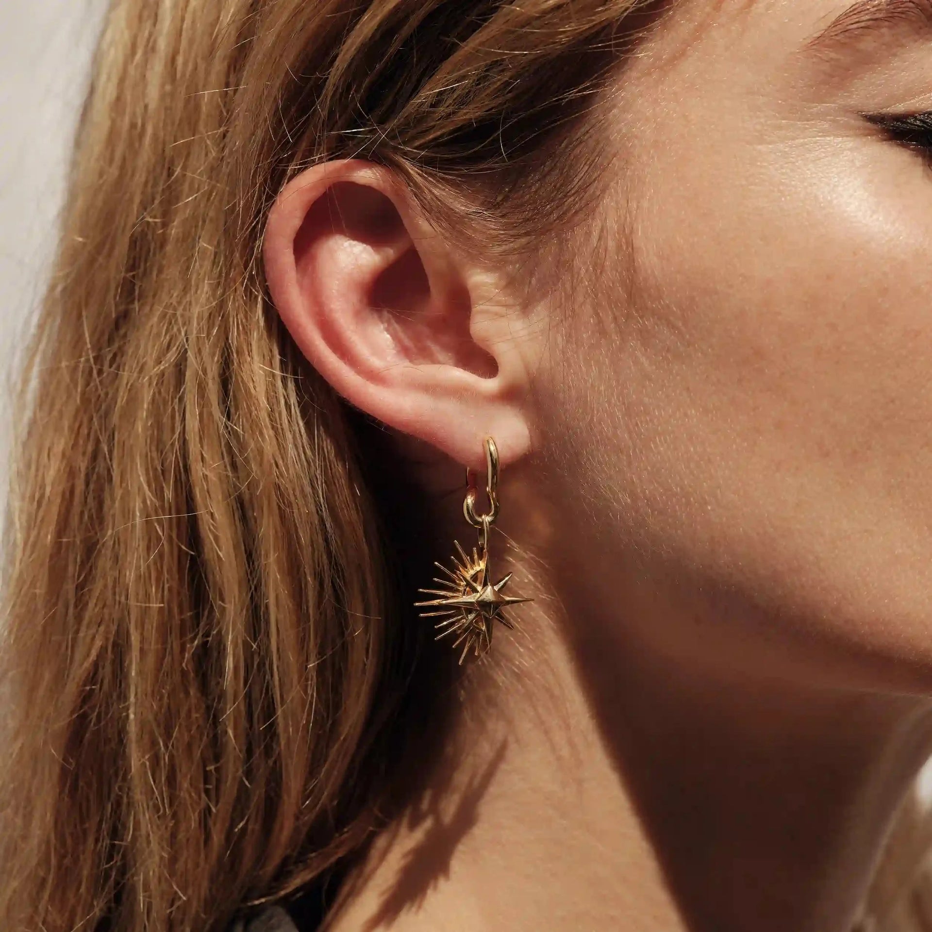 Shooting Star Charm Earrings