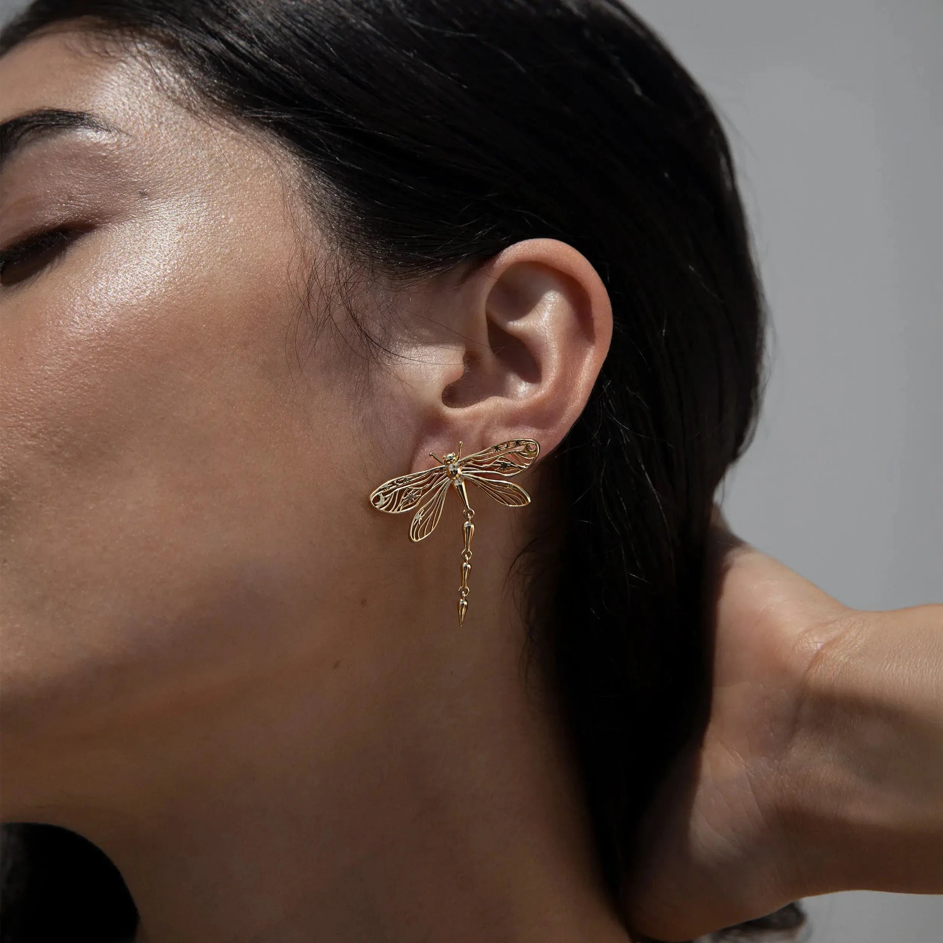 Secret Forest Dragonfly Earrings