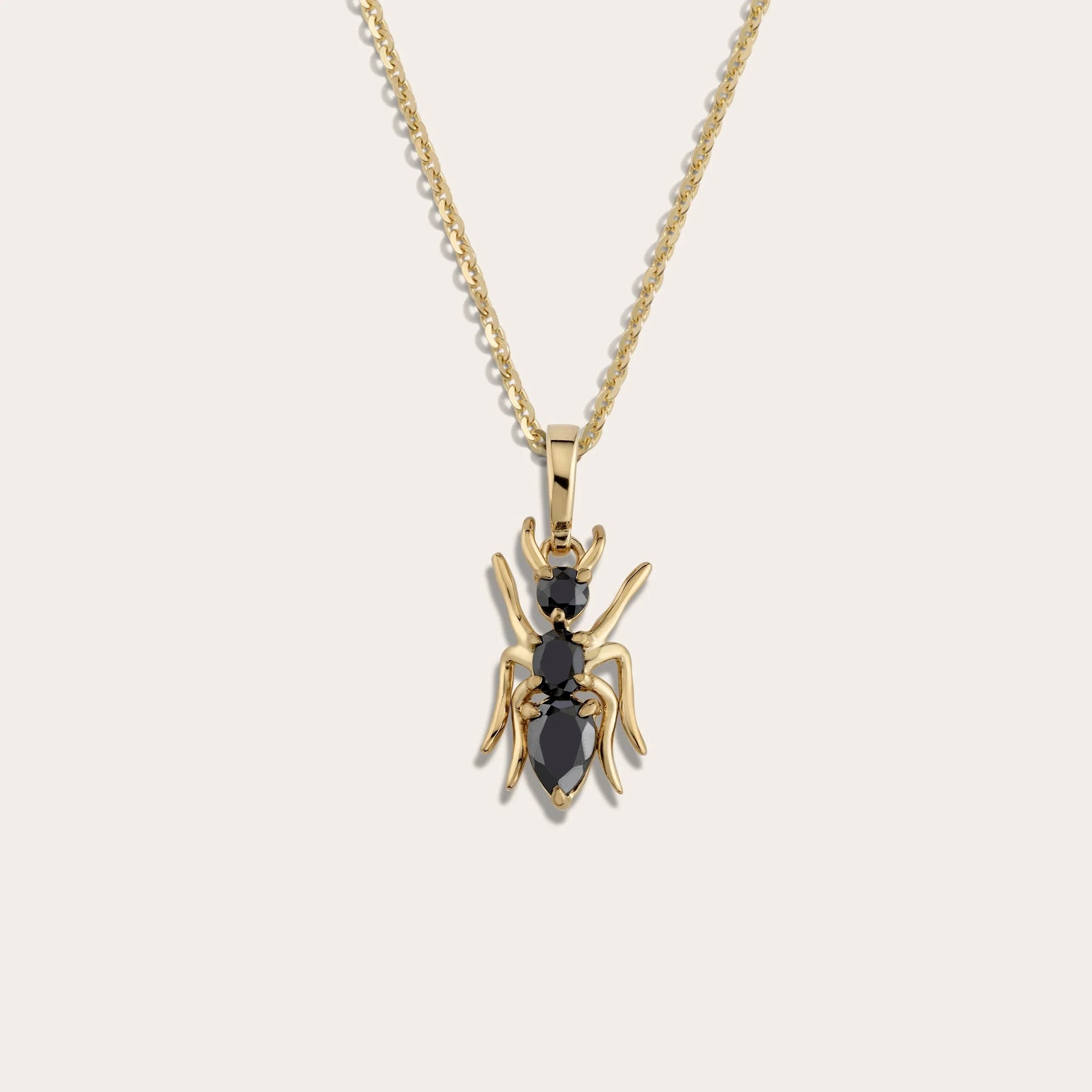 Hematite Ant Necklace