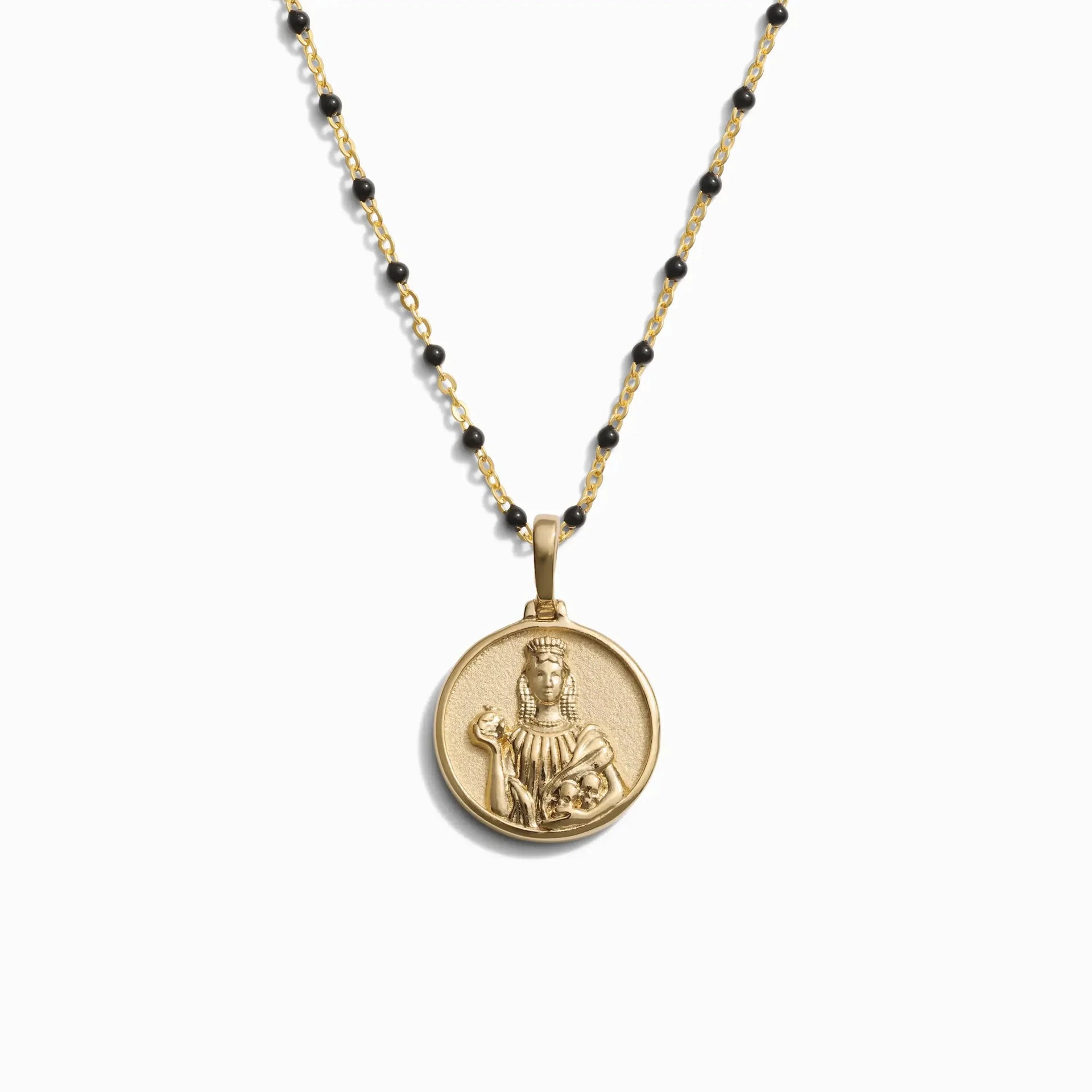 Mini Persephone on Black Enamel