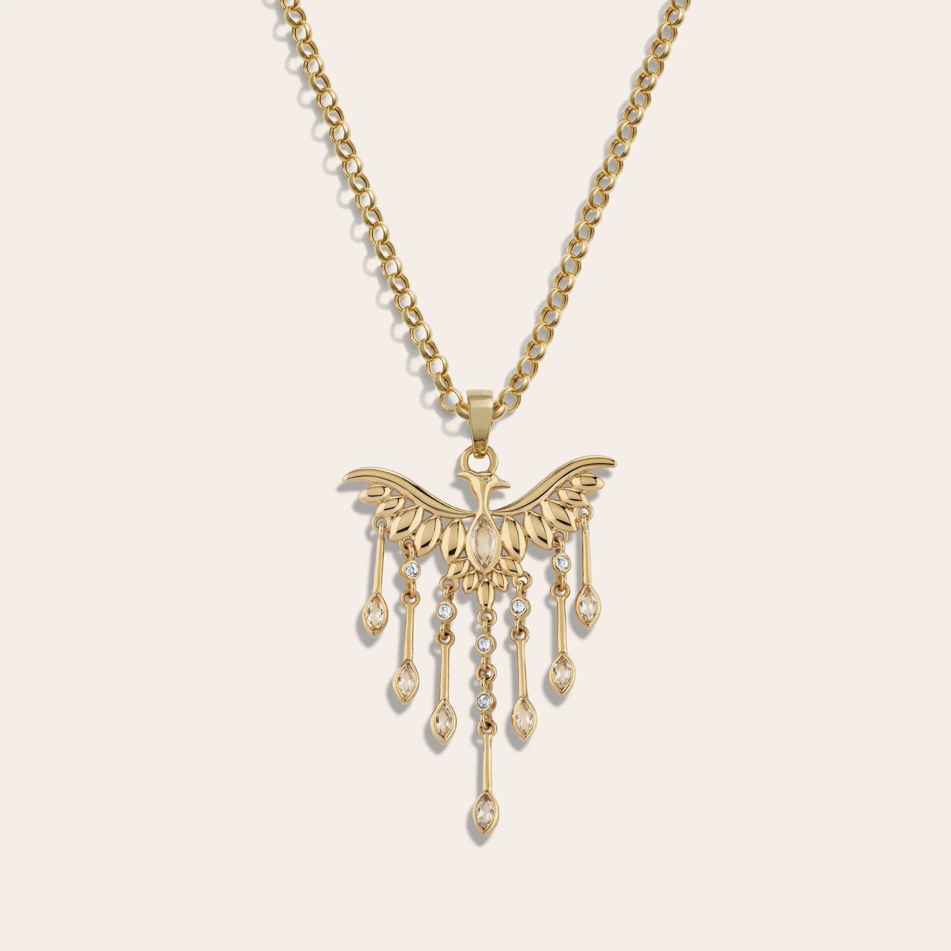 Chandelier Phoenix Necklace