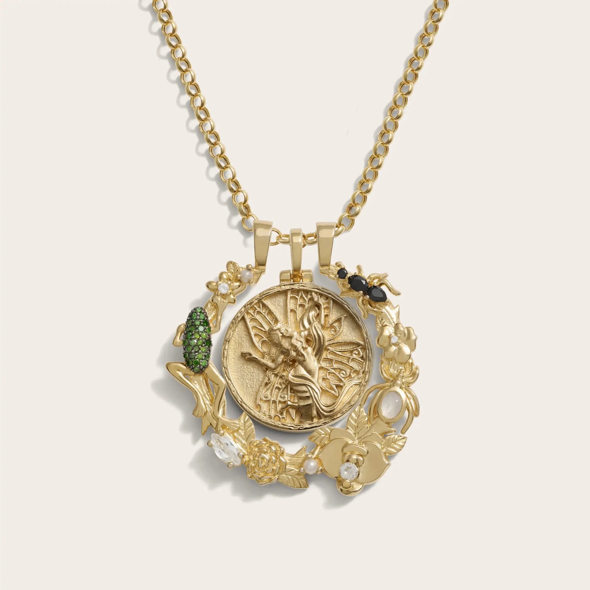 Queen of the Fairies Halo Necklace