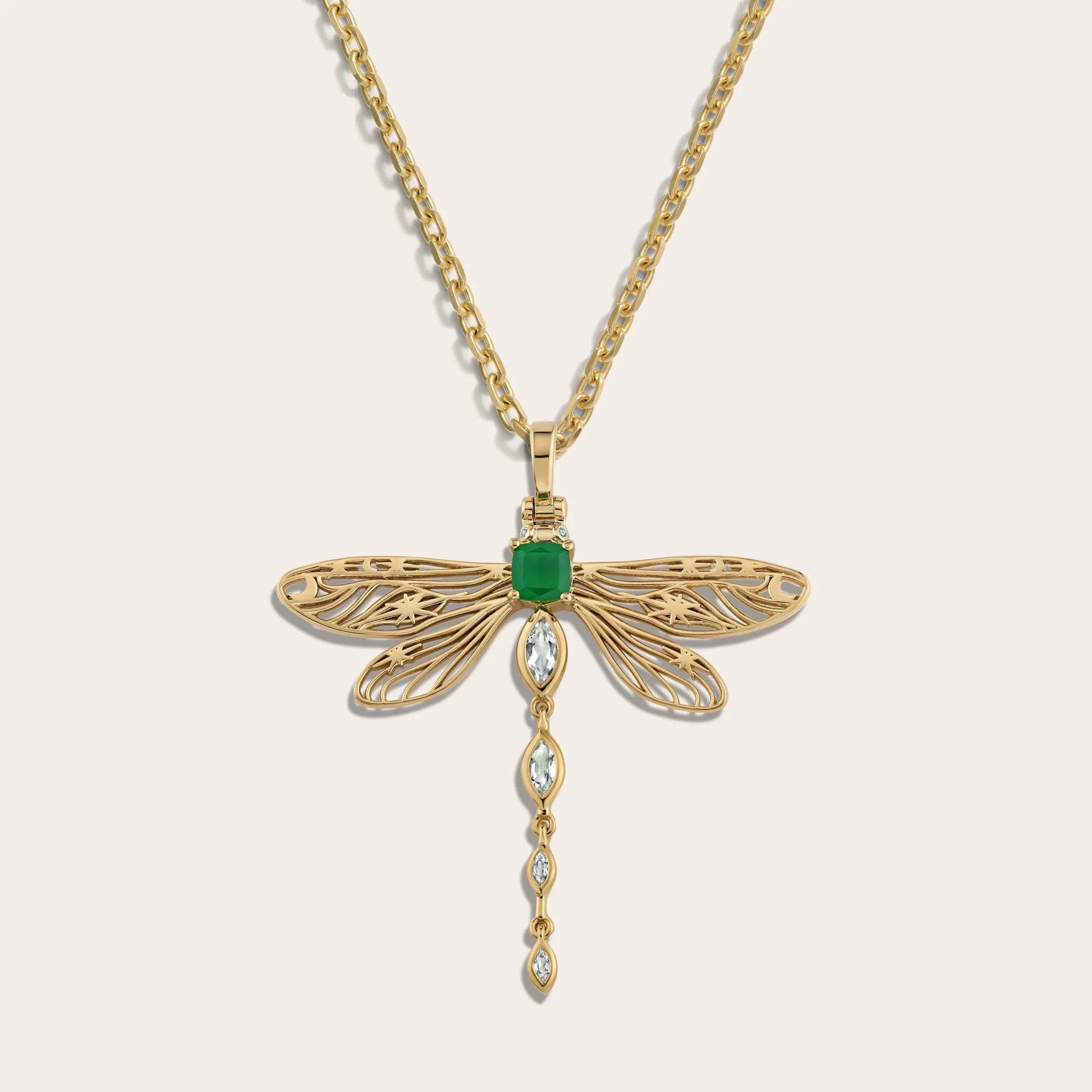 Secret Forest Dragonfly Necklace