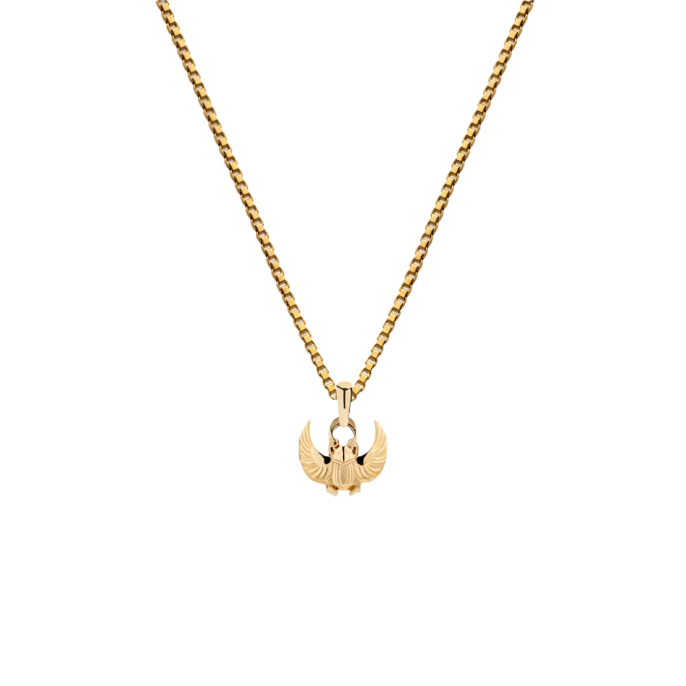 Winged Scarab Necklace