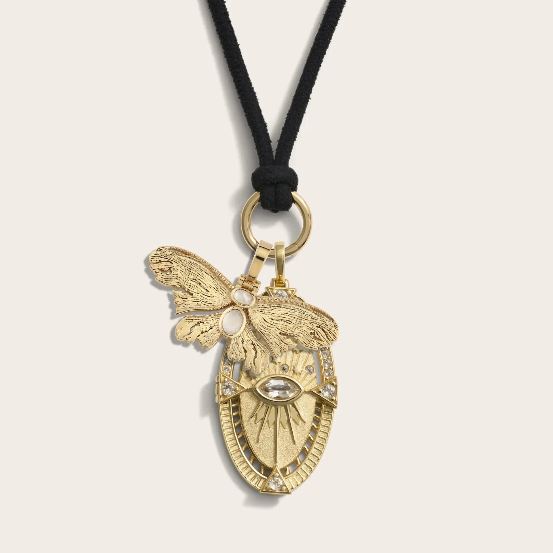 Dream Fairy Cord Charm Necklace