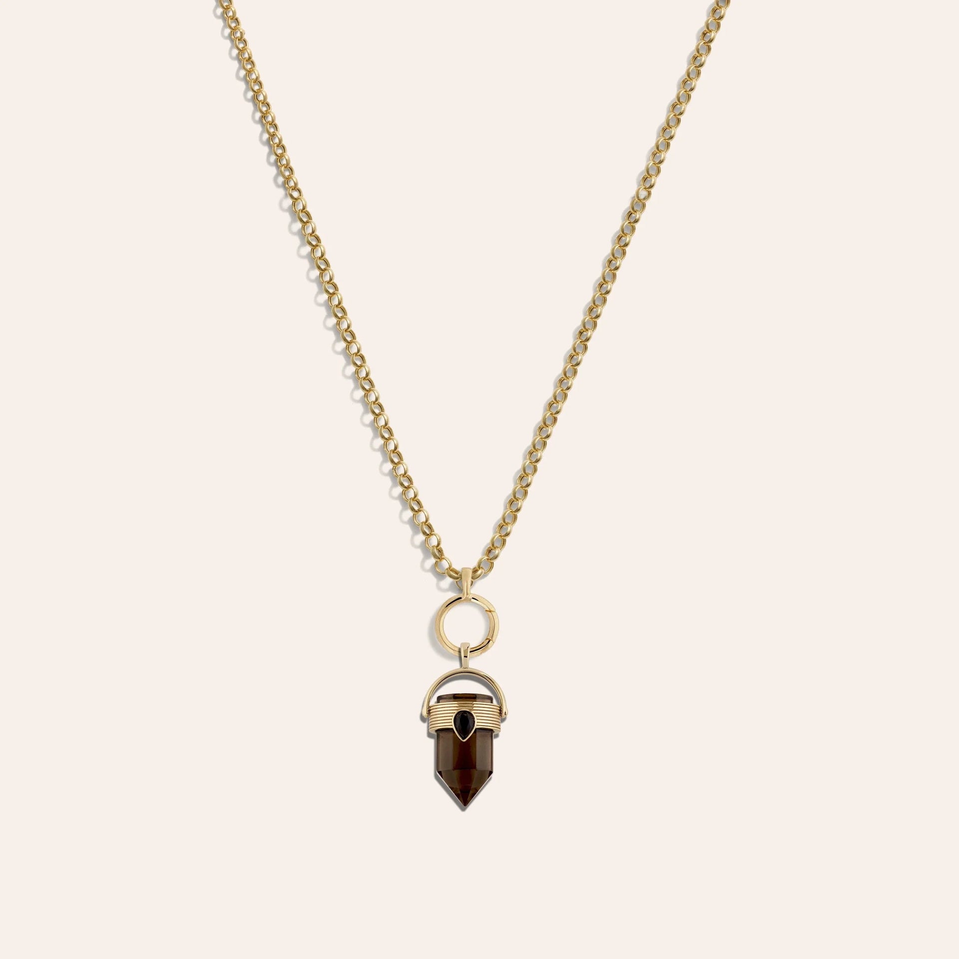Long Manifestation Crystal Necklace