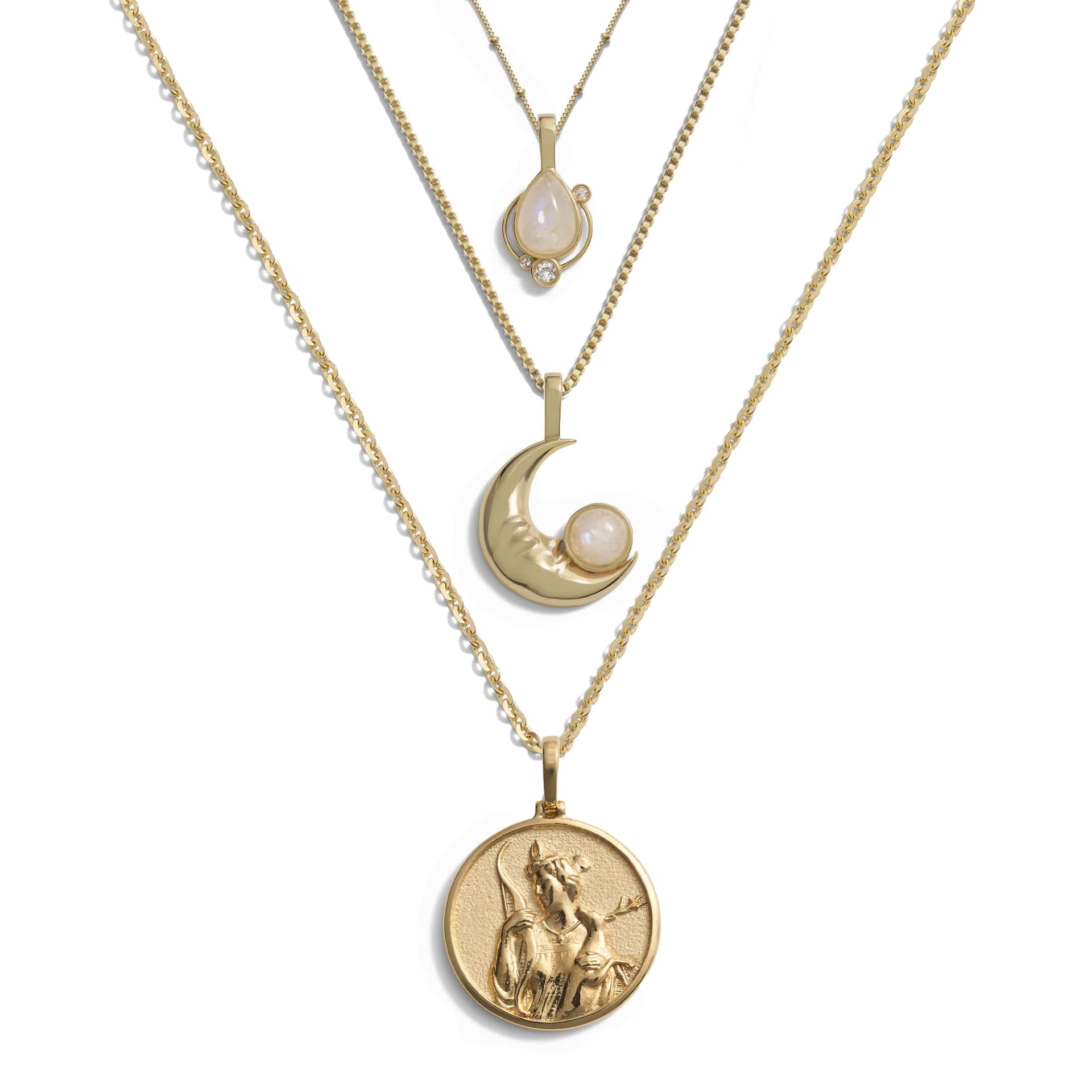 Mistress of the Moon Necklace Set
