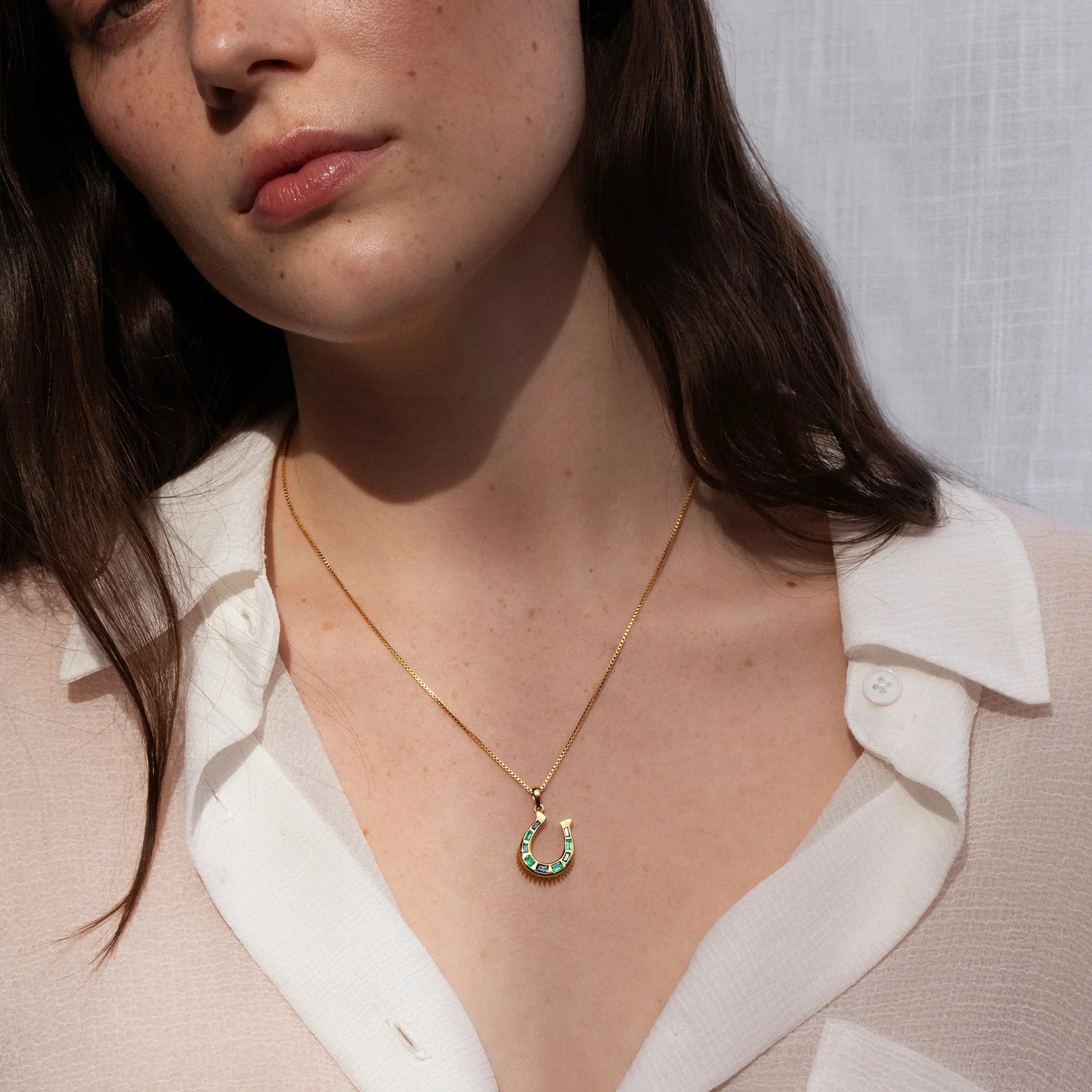 Lucky Horseshoe Necklace