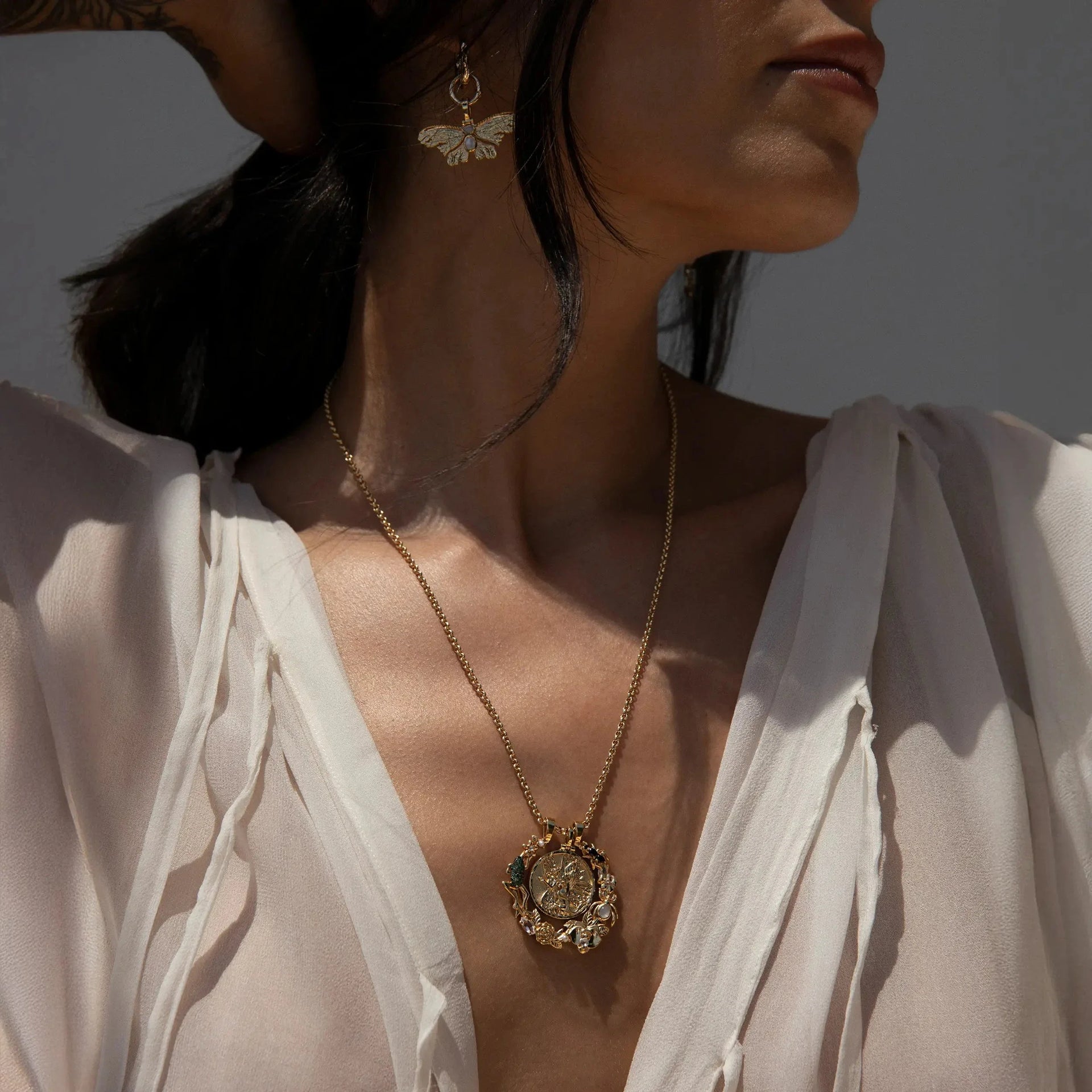 Queen of the Fairies Halo Necklace