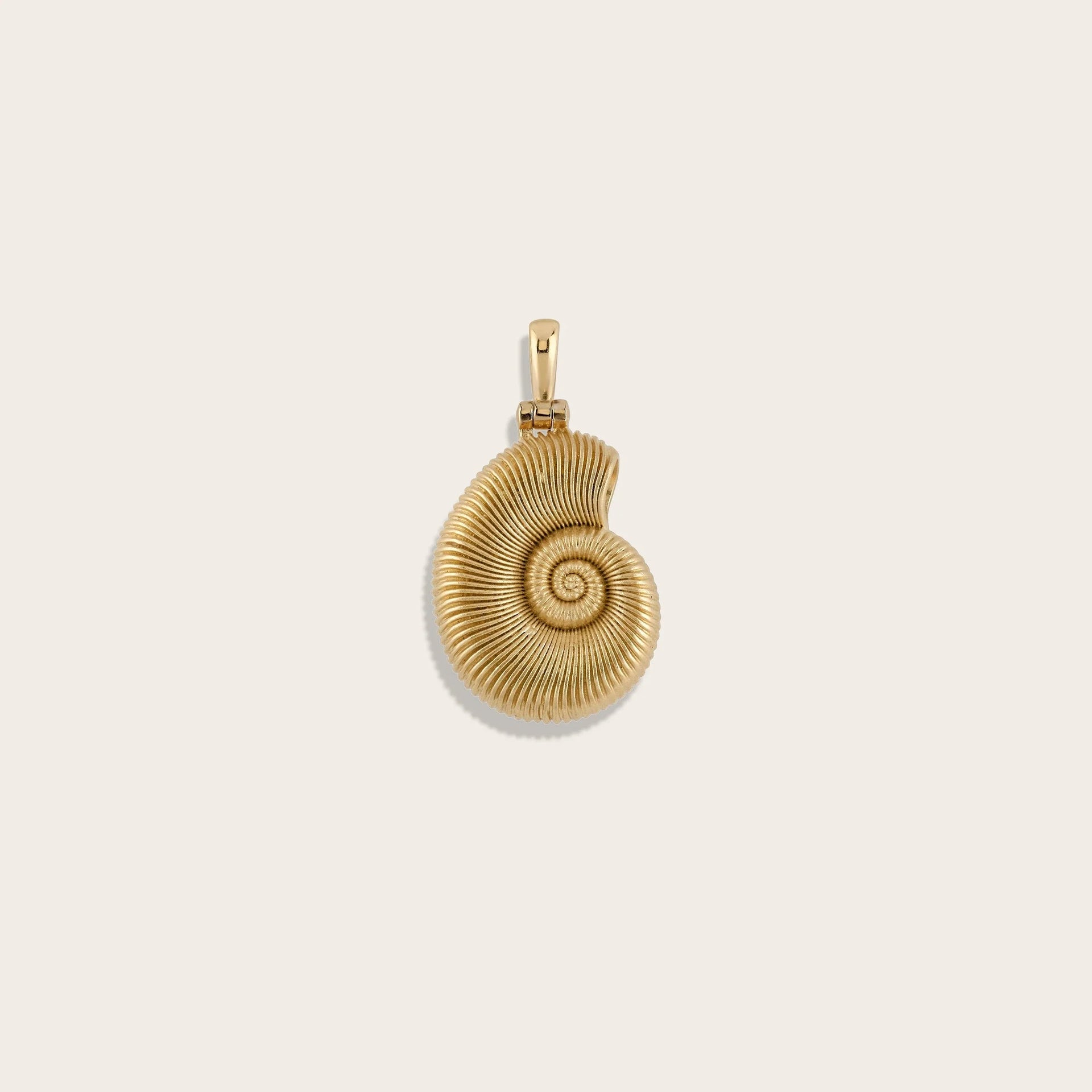 Deep Sea Ammonite Shell Pendant