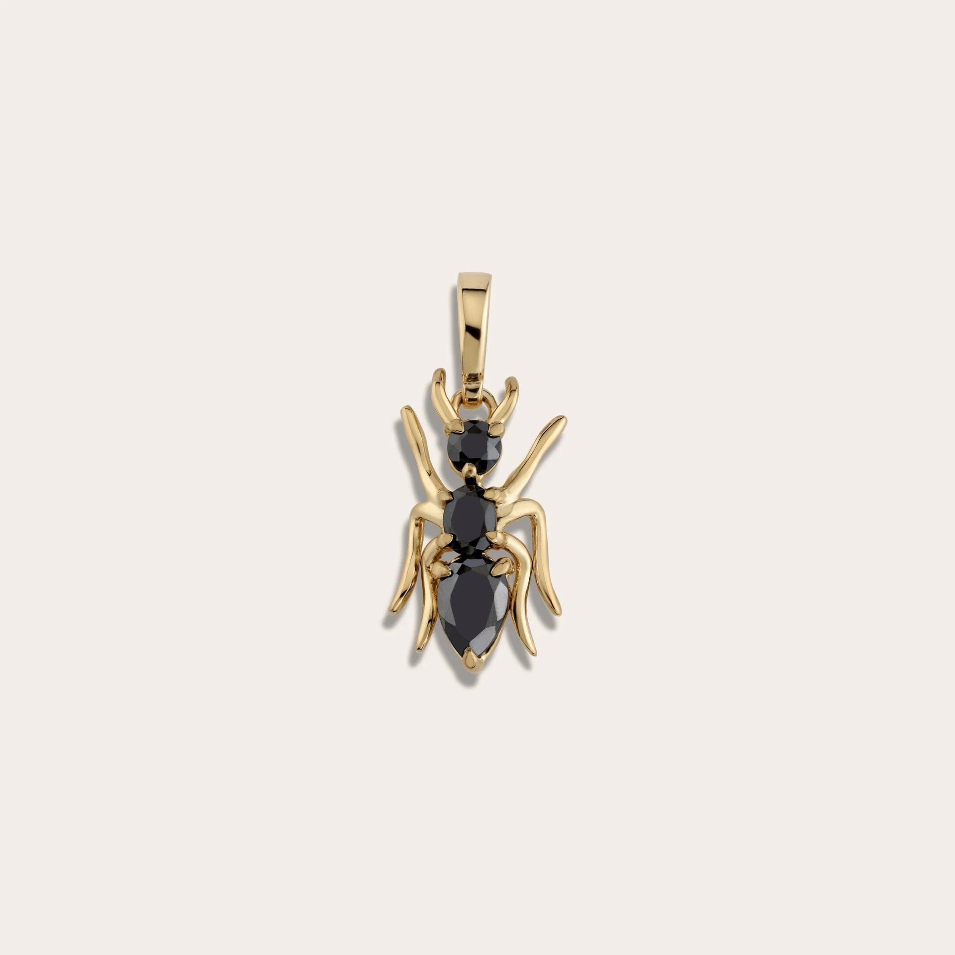 Hematite Ant Amulet