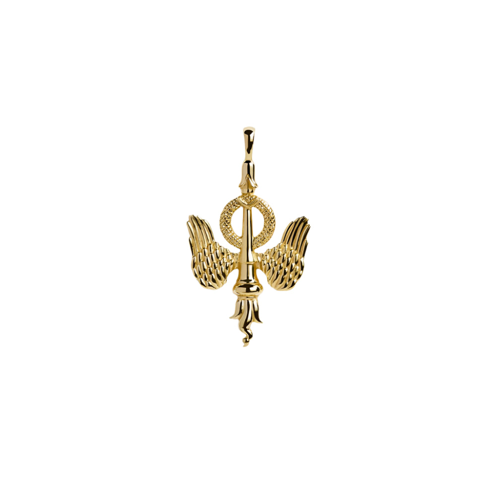 Inverted Torch Amulet