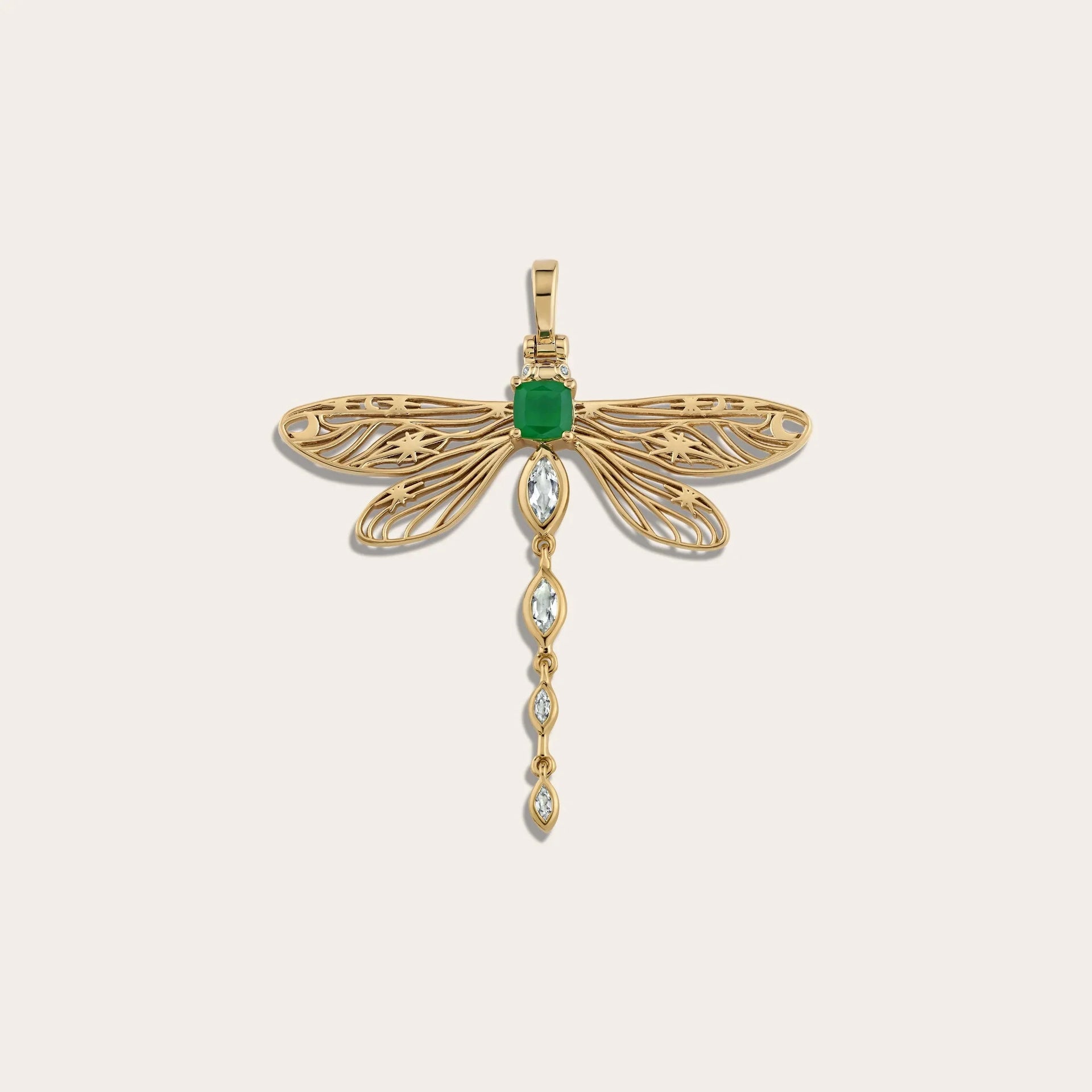 Secret Forest Dragonfly Pendant