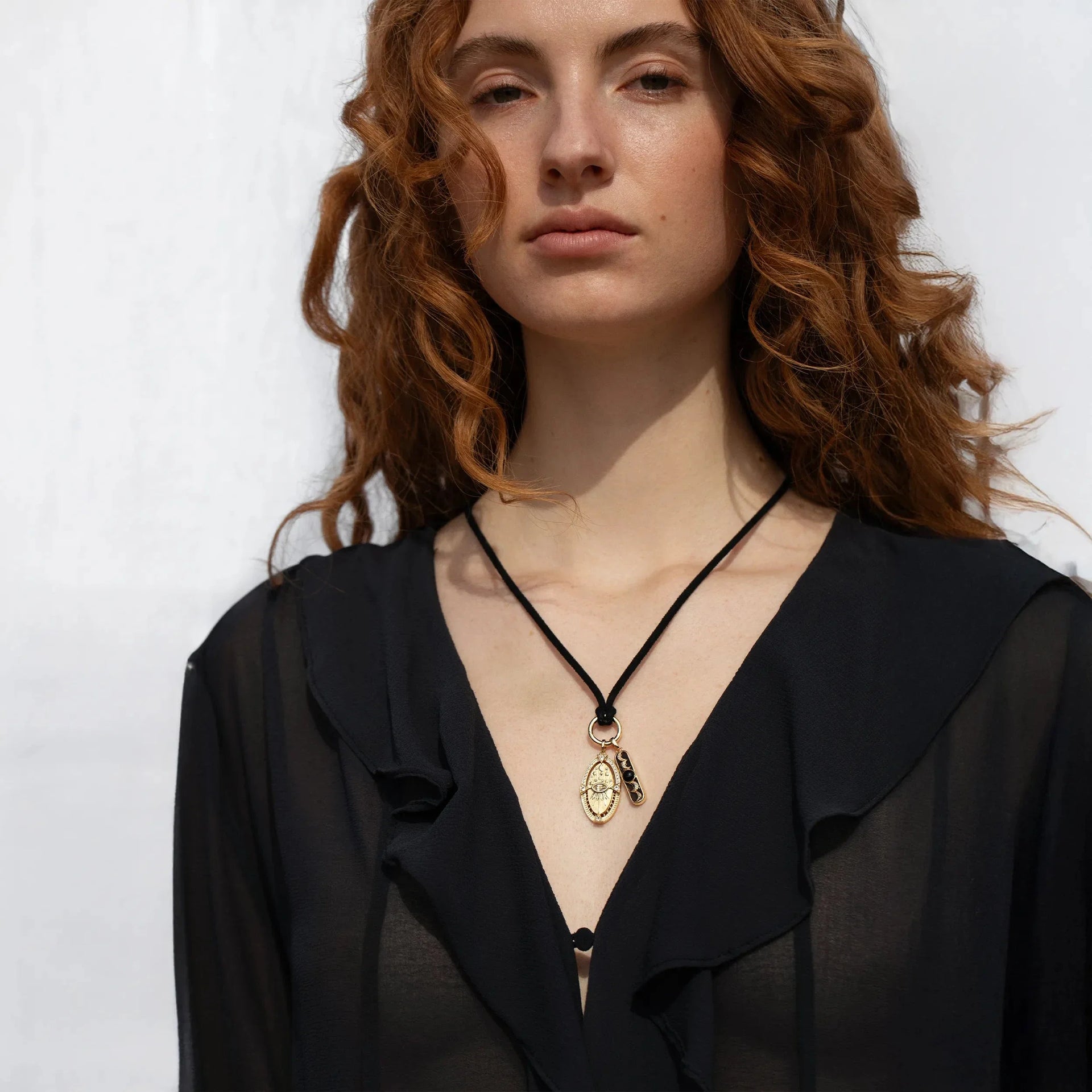Dream Traveler Cord Charm Necklace