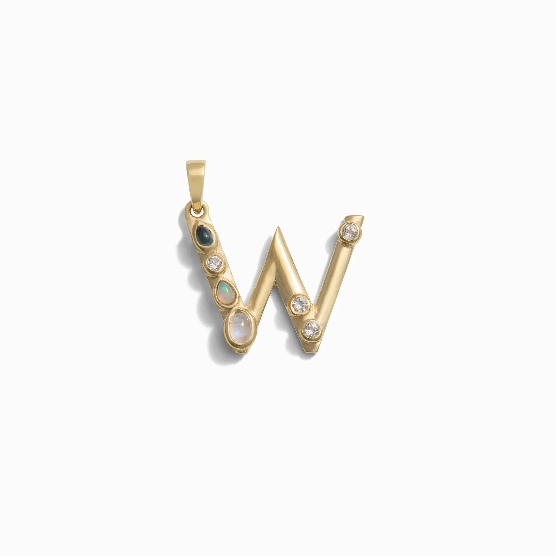W Initial Pendant