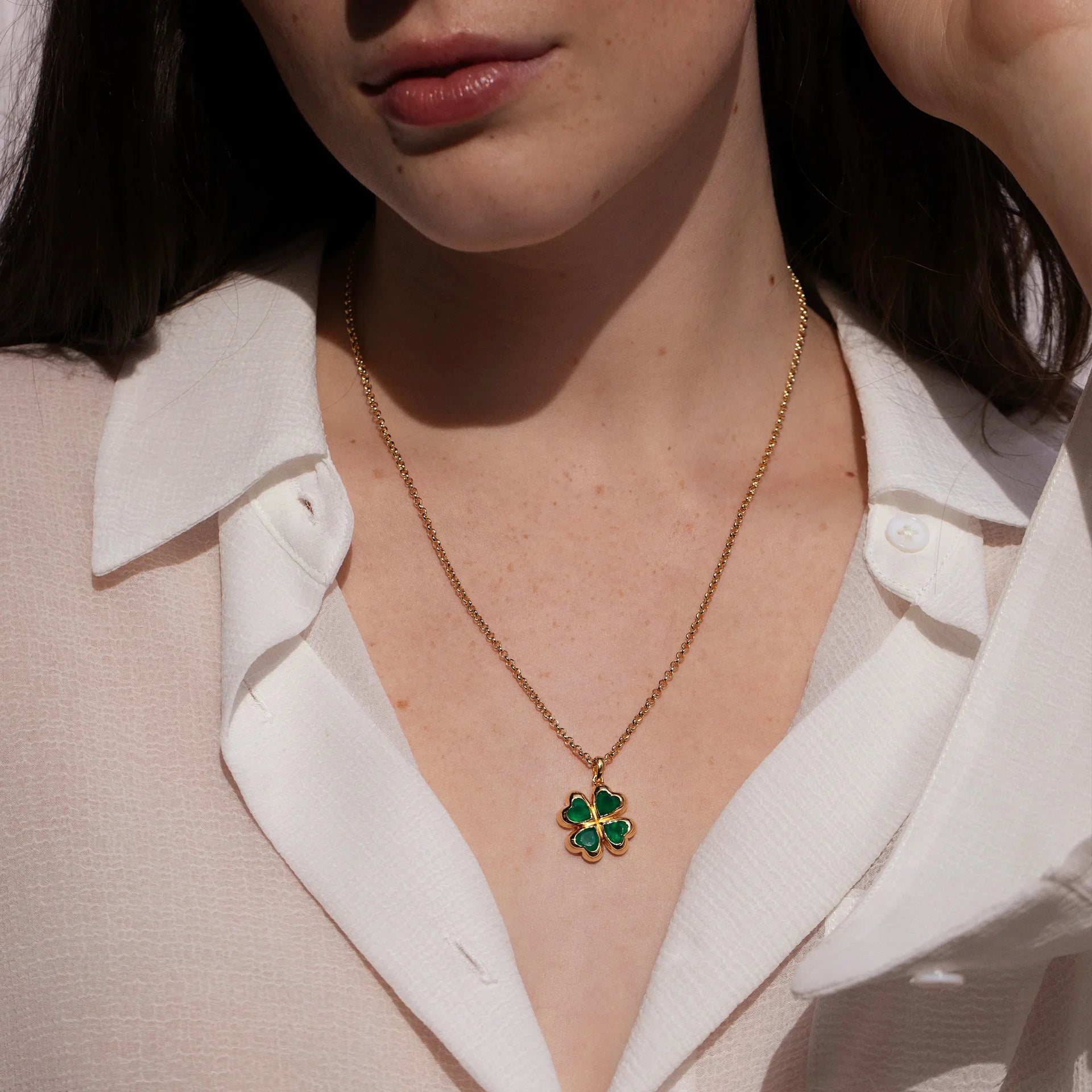 Lucky Clover Amulet