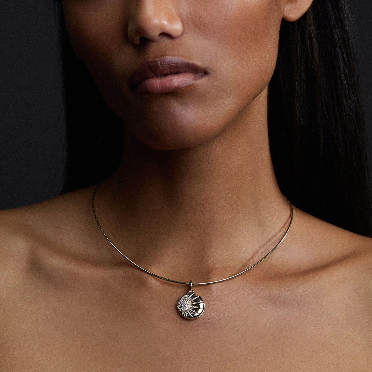 Diamond Celestial Locket