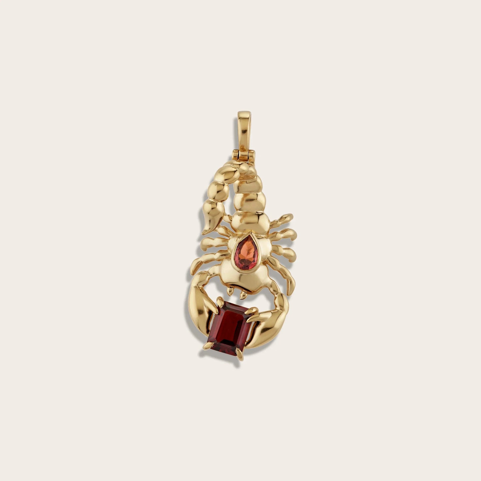 Gemstone Scorpion Amulet