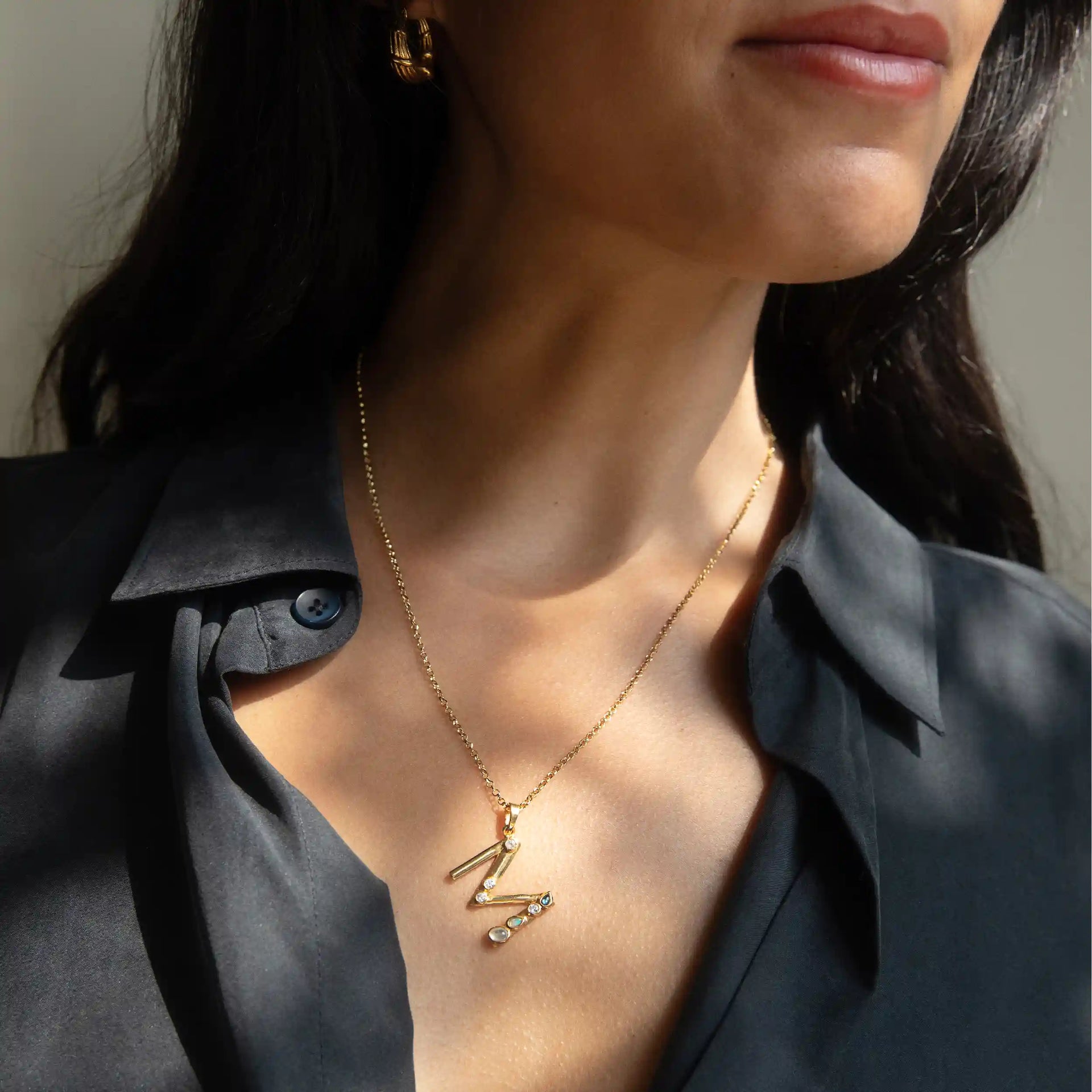 H Initial Pendant