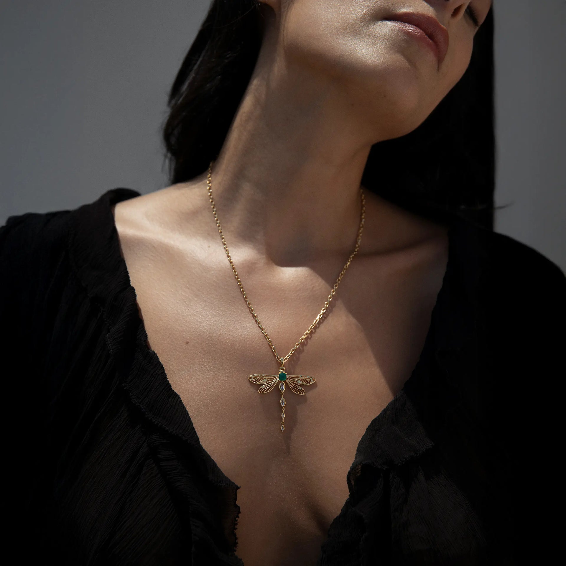 Secret Forest Dragonfly Necklace