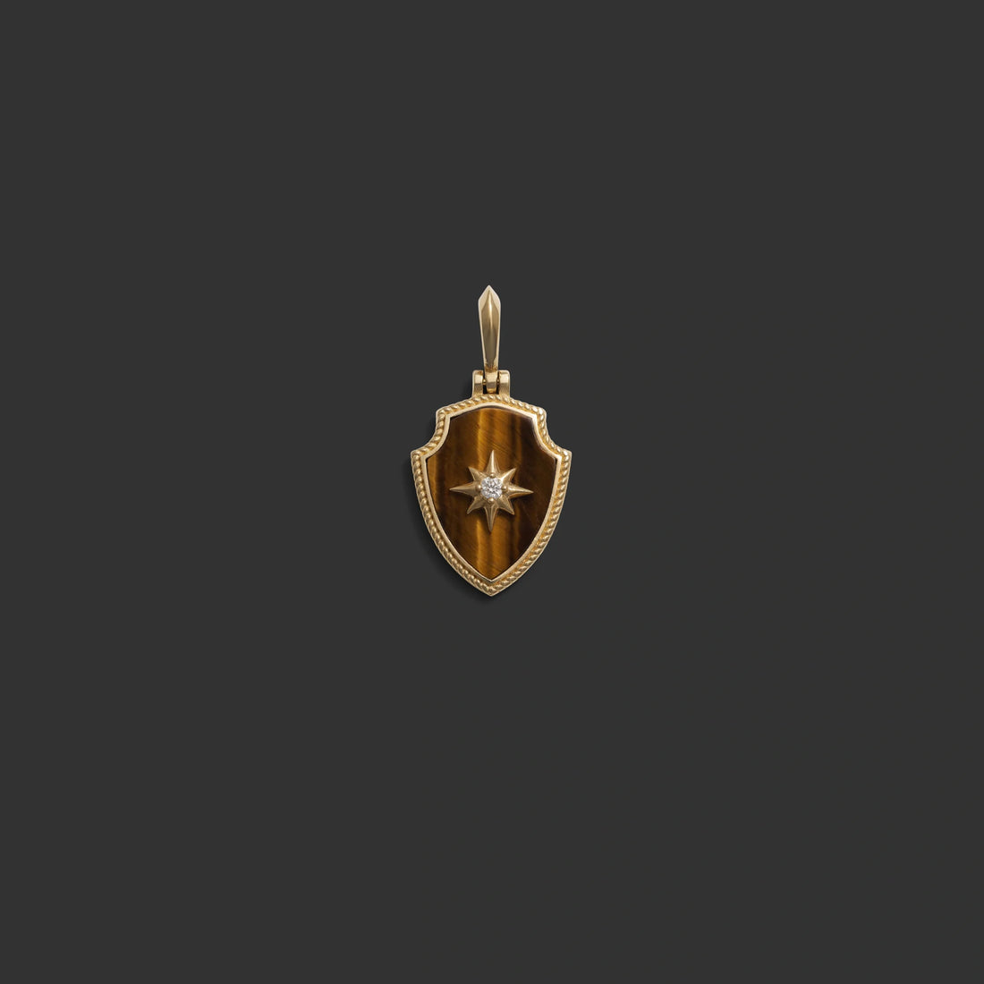 Diamond Shield Pendant
