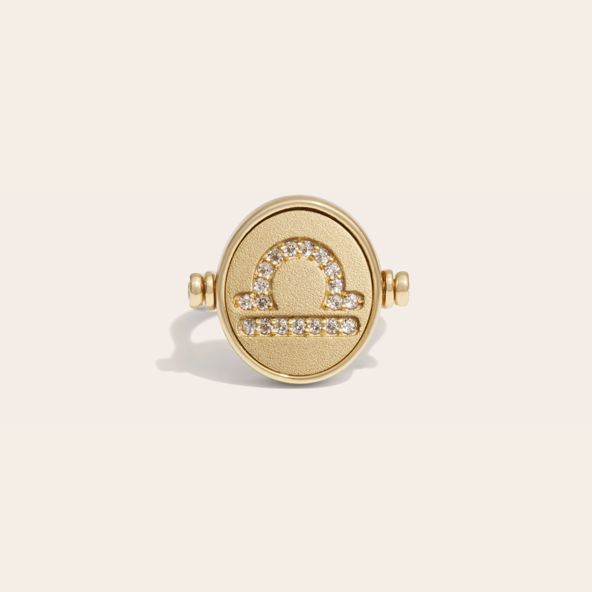Libra & Air Flip Ring