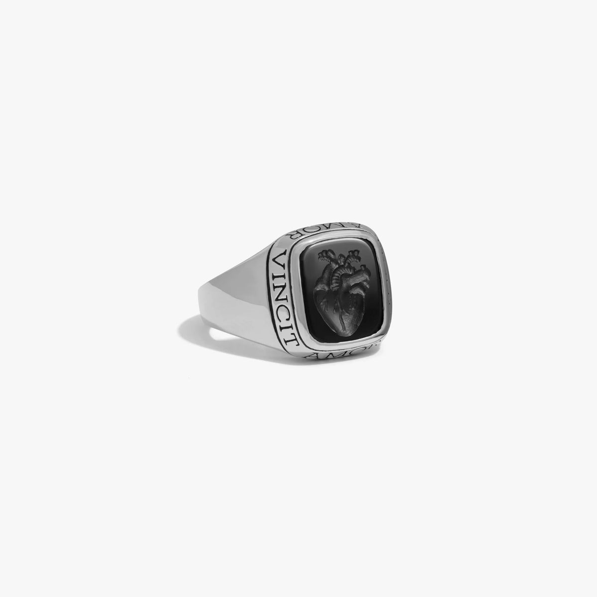 Anatomical Heart Signet Ring