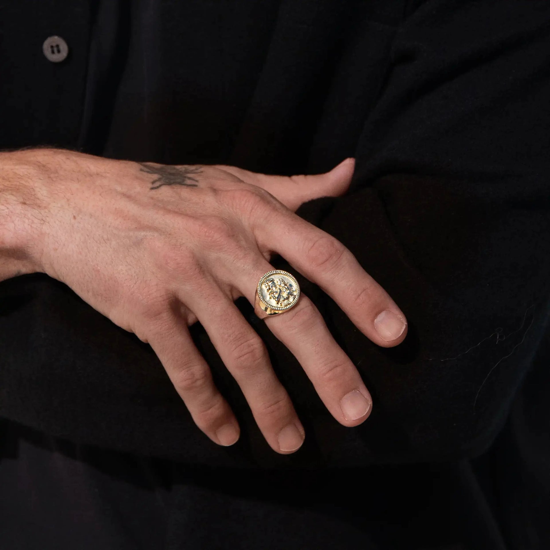 Achilles Signet Ring