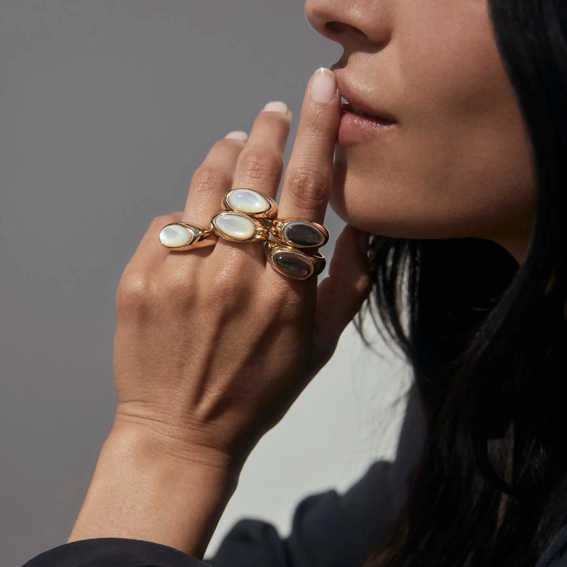 Gemstone Signet Ring