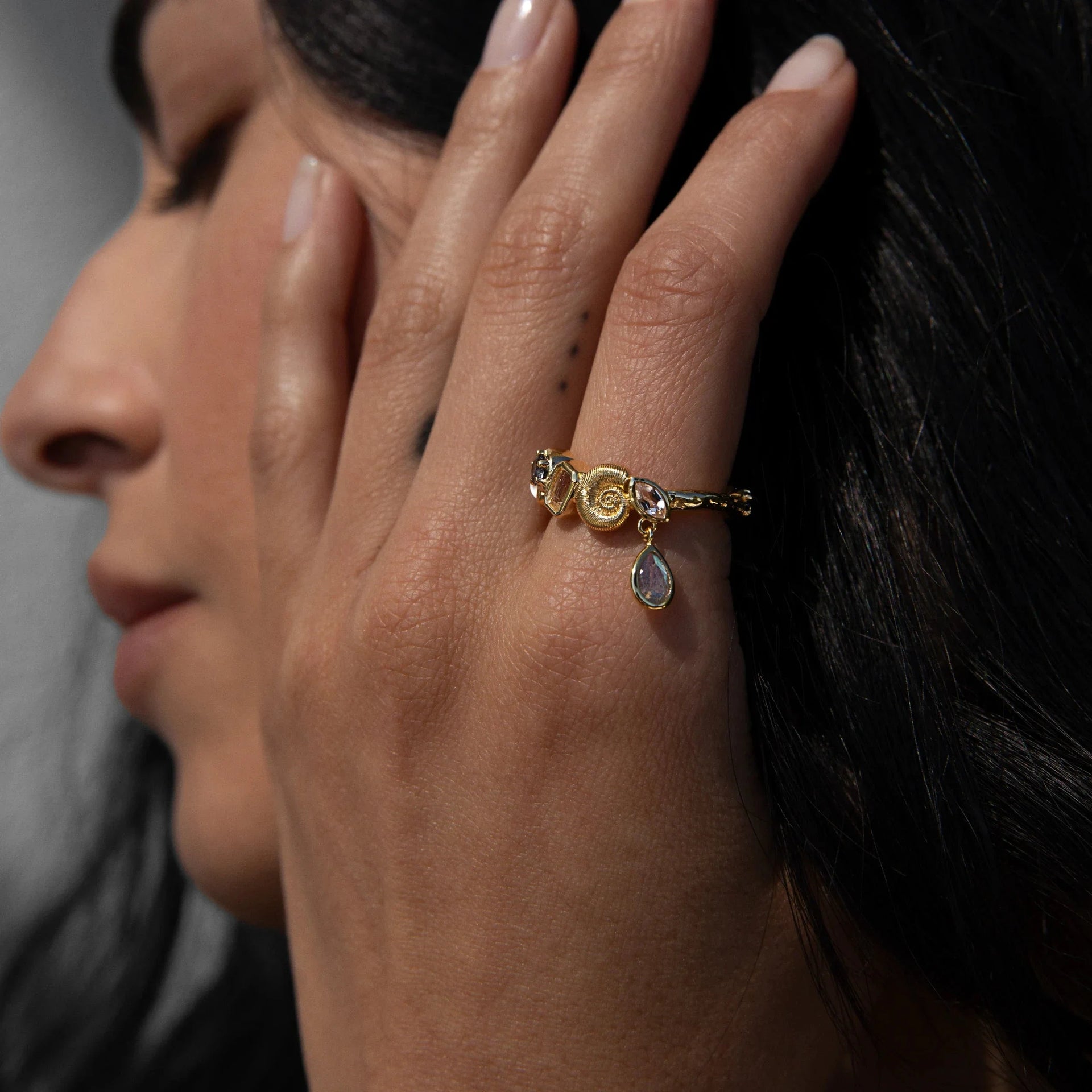Deep Sea Gemstone Ring