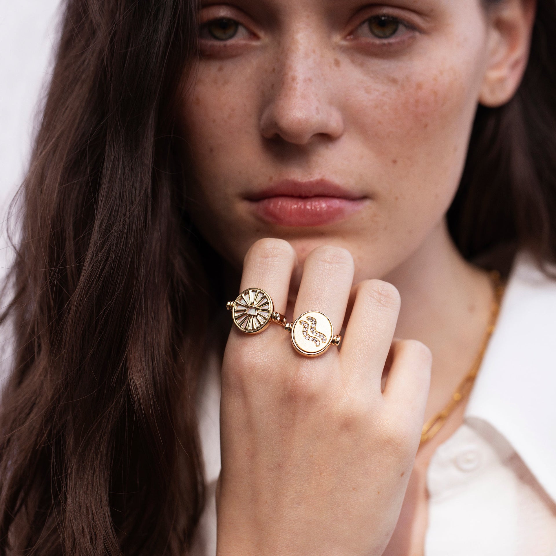 Gemini & Air Flip Ring