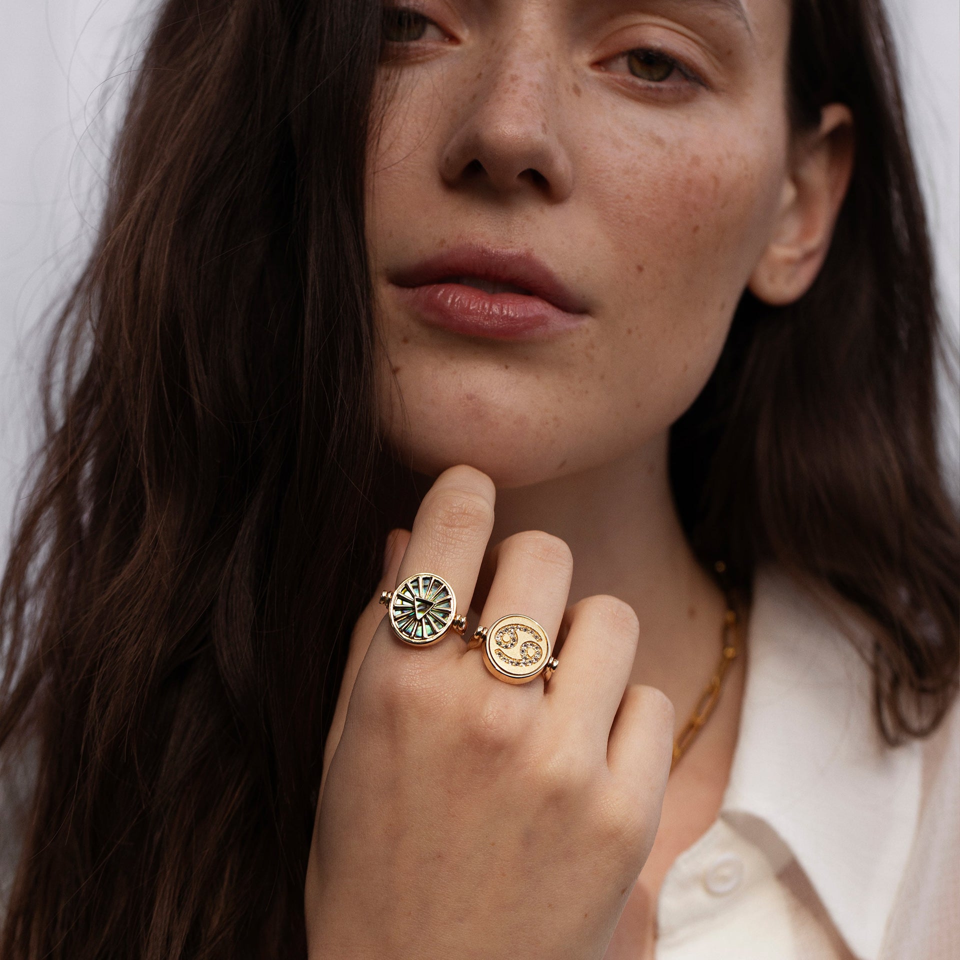 Pisces & Water Flip Ring