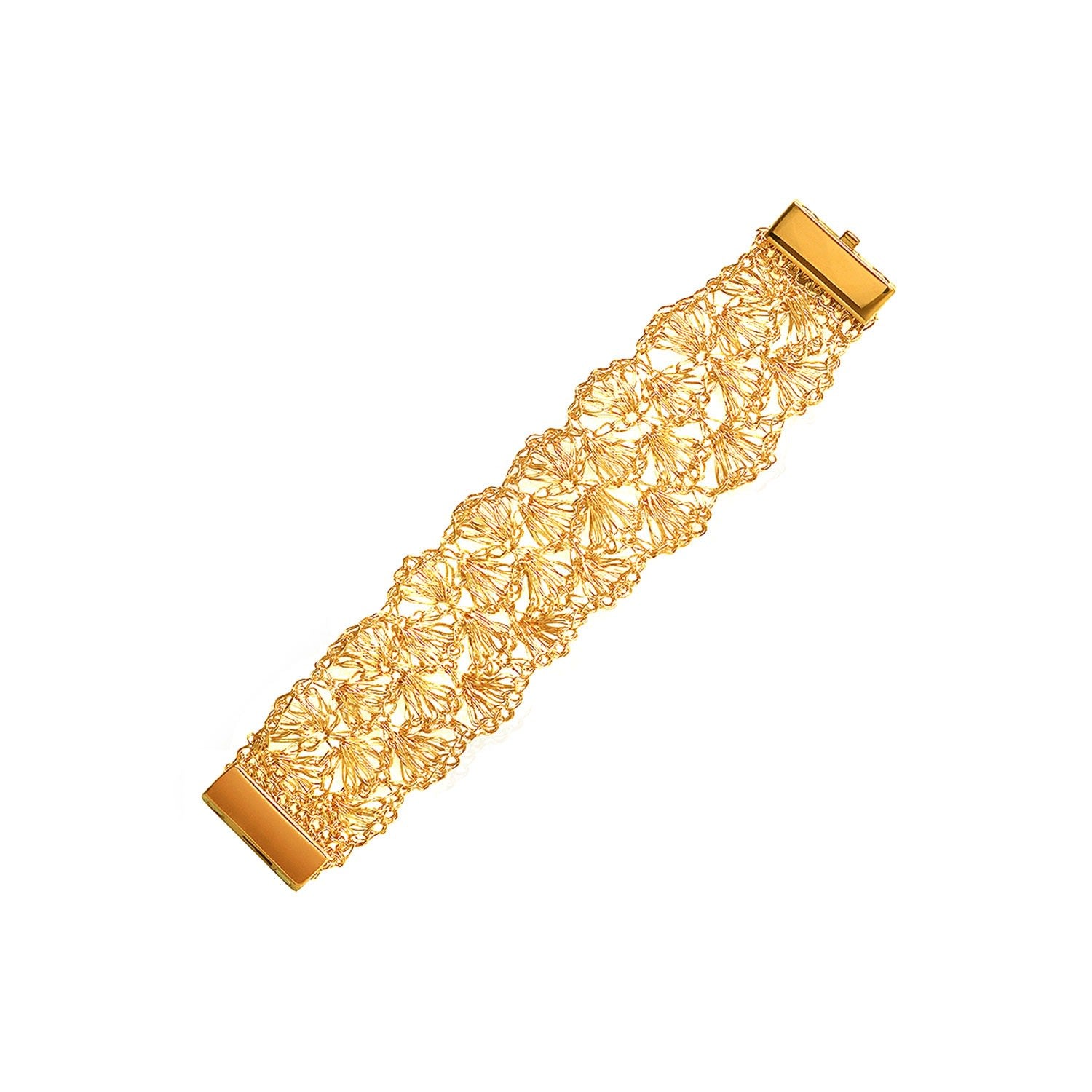 All Gold Shells Handmade Bracelet